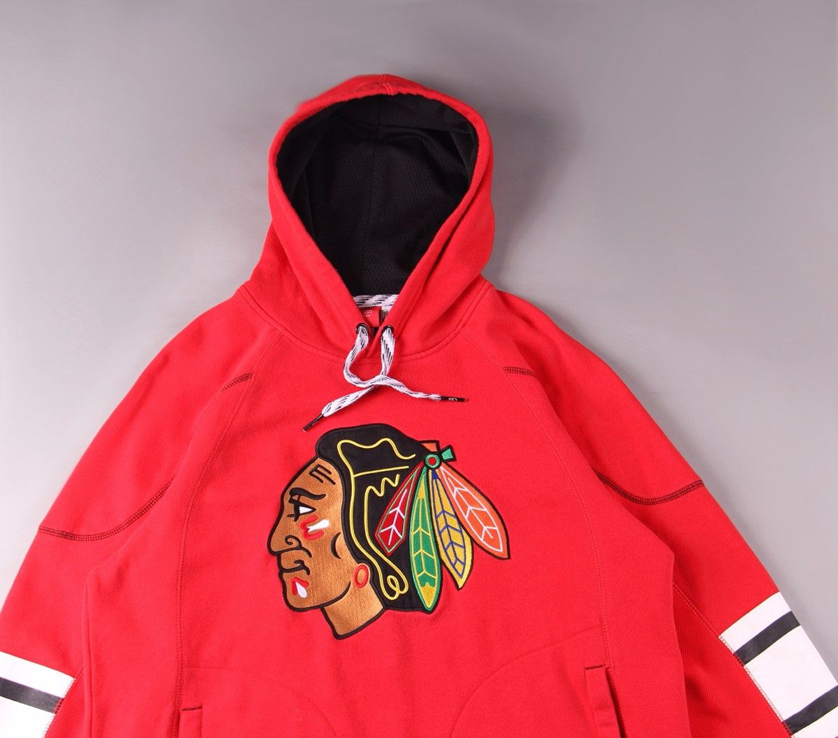 Reebok Reebok x Chicago Blackhawks Playwarm Face NFL NHL Hoodie L Size US L / EU 52-54 / 3 - 2 Thumbnail