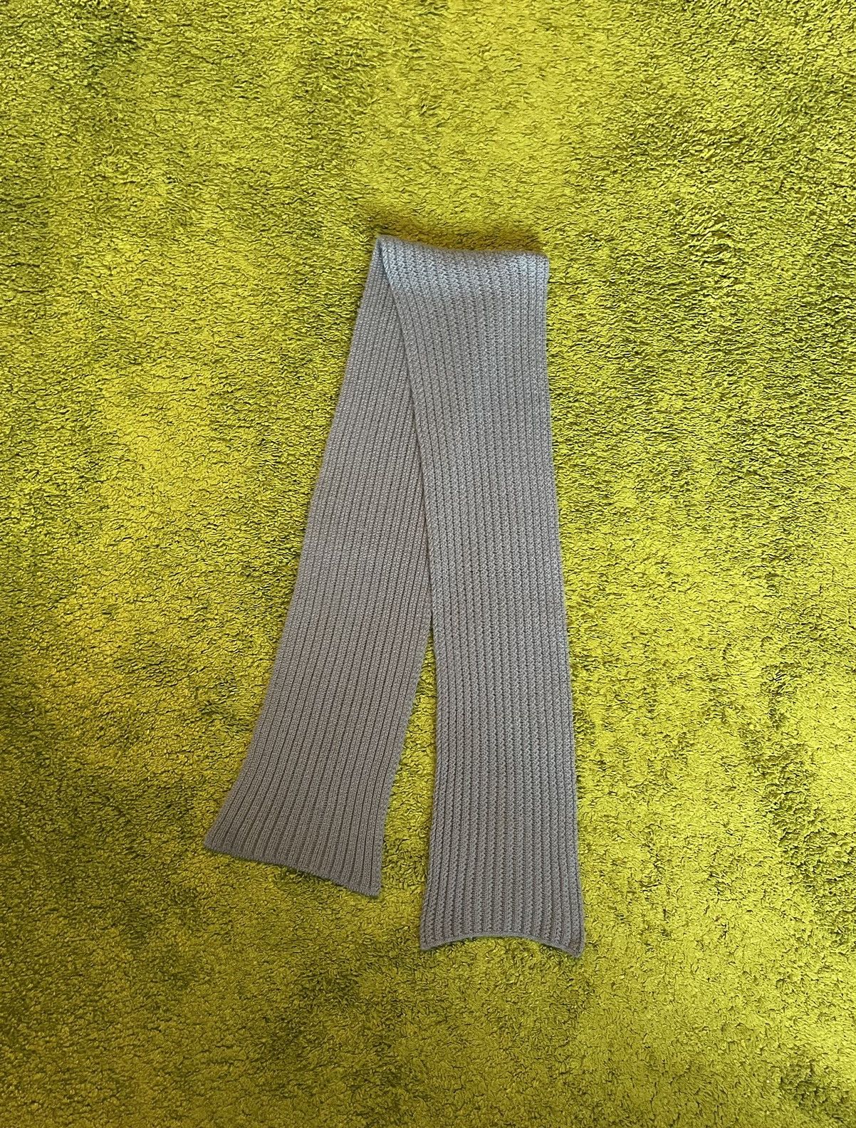 Designer × Gucci Gucci cashmere mohair blend ribbed scarf Size ONE SIZE - 3 Thumbnail