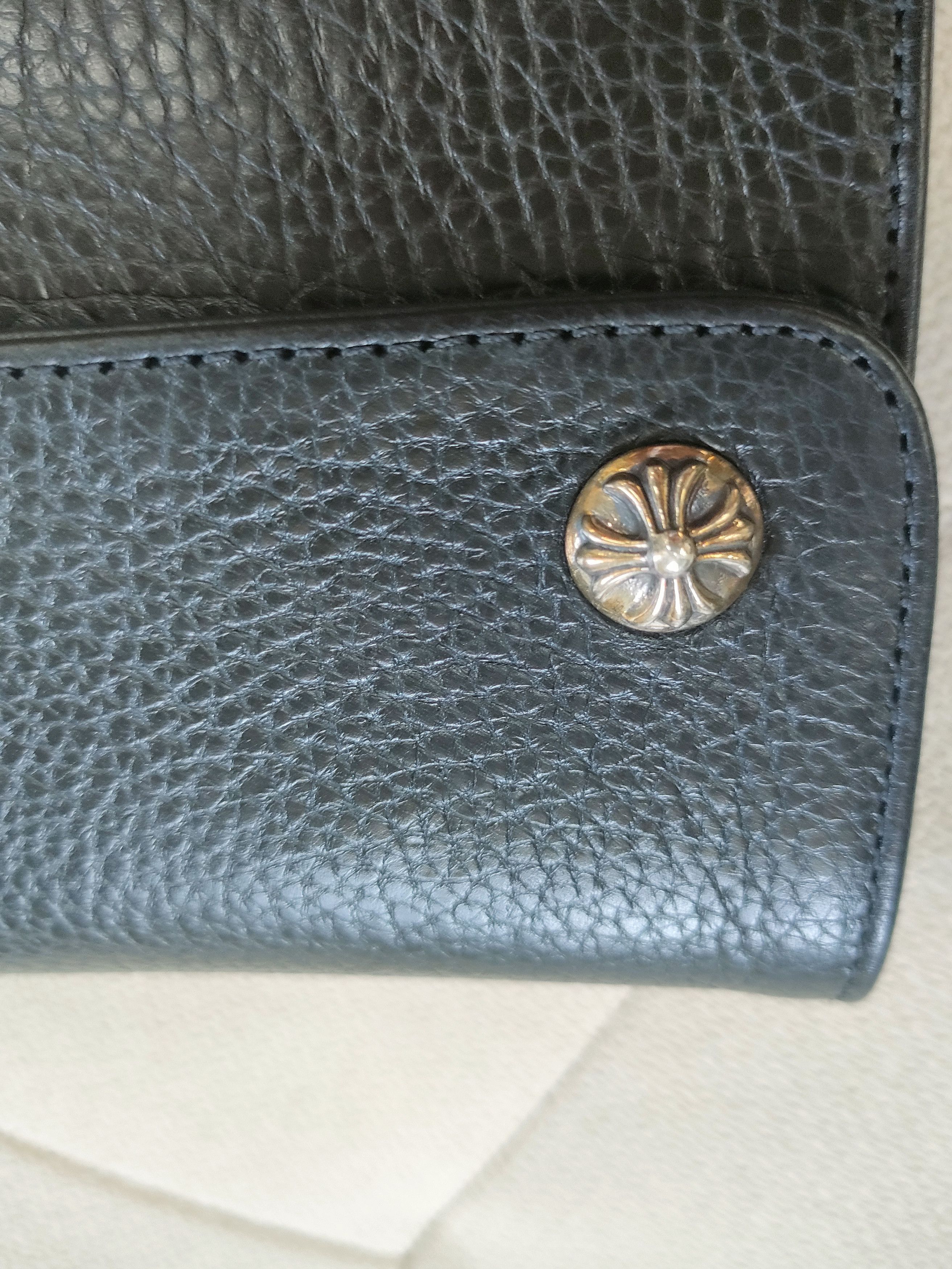 Chrome Hearts Chrome Hearts Scroll Three Fold Wallet Size ONE SIZE - 5 Thumbnail