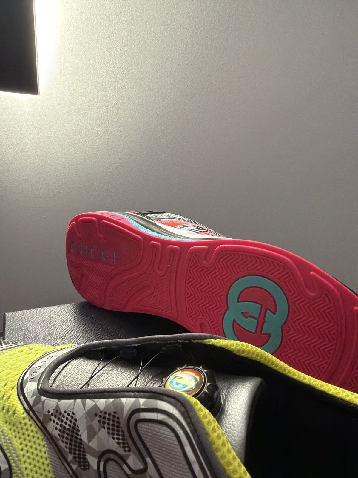 Gucci Gucci Ultrapace R BOA Dial Sneakers – 10.5– Rare Colorway Size US 10.5 / EU 43-44 - 5 Thumbnail