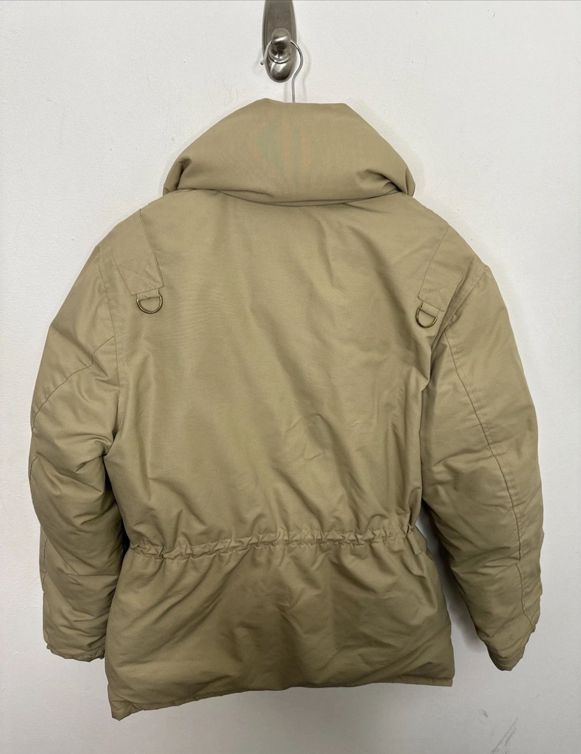 The North Face Beige/tan vintage down coat, Norwester brand Size US L / EU 52-54 / 3 - 2 Thumbnail