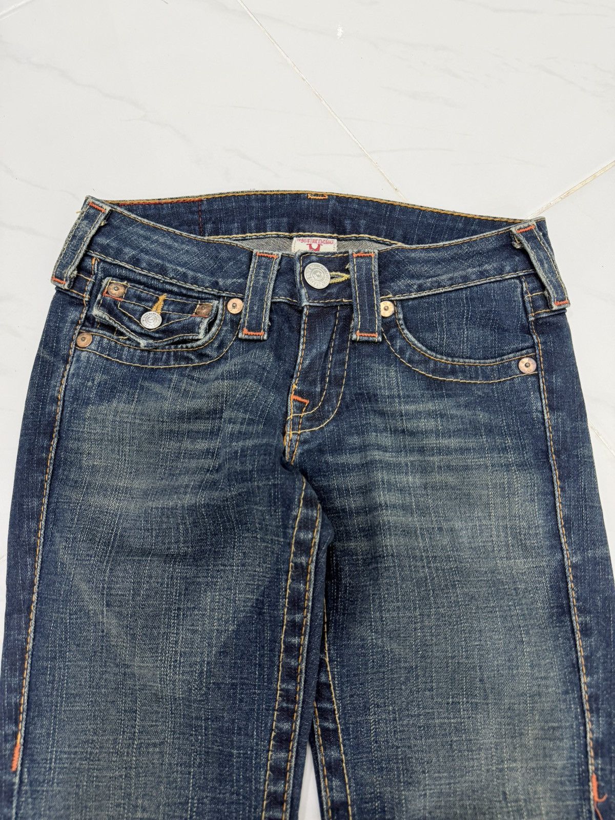 True Religion SUPER RARE‼️VINTAGE True Religion Skinny Jeans Seditionaries Size 24" / US 00 / IT 34 - 6 Thumbnail