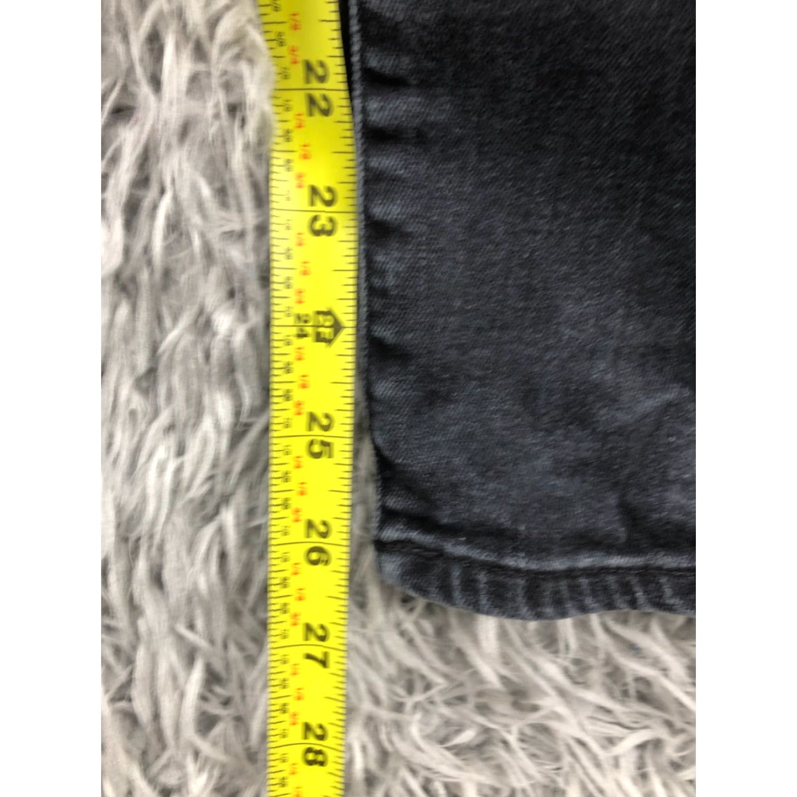 J.Crew J.CREW Toothpick Skinny Jeans 29 Womens Dark Wash Black Jeans Size 29" - 3 Thumbnail