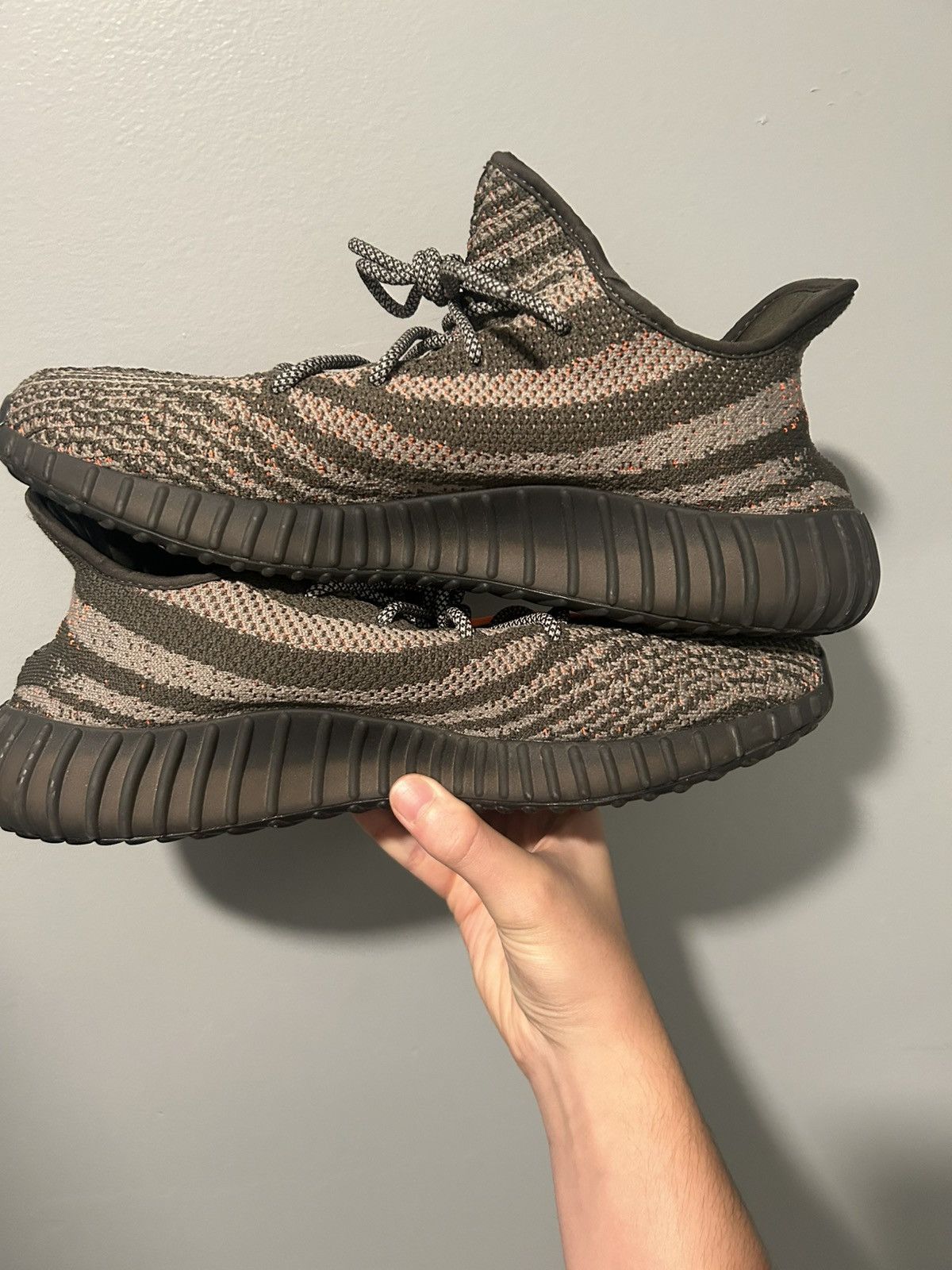 Yeezy Yeezy Boost 350 V2 orange grey trainers Size US 13 / EU 46 - 5 Thumbnail