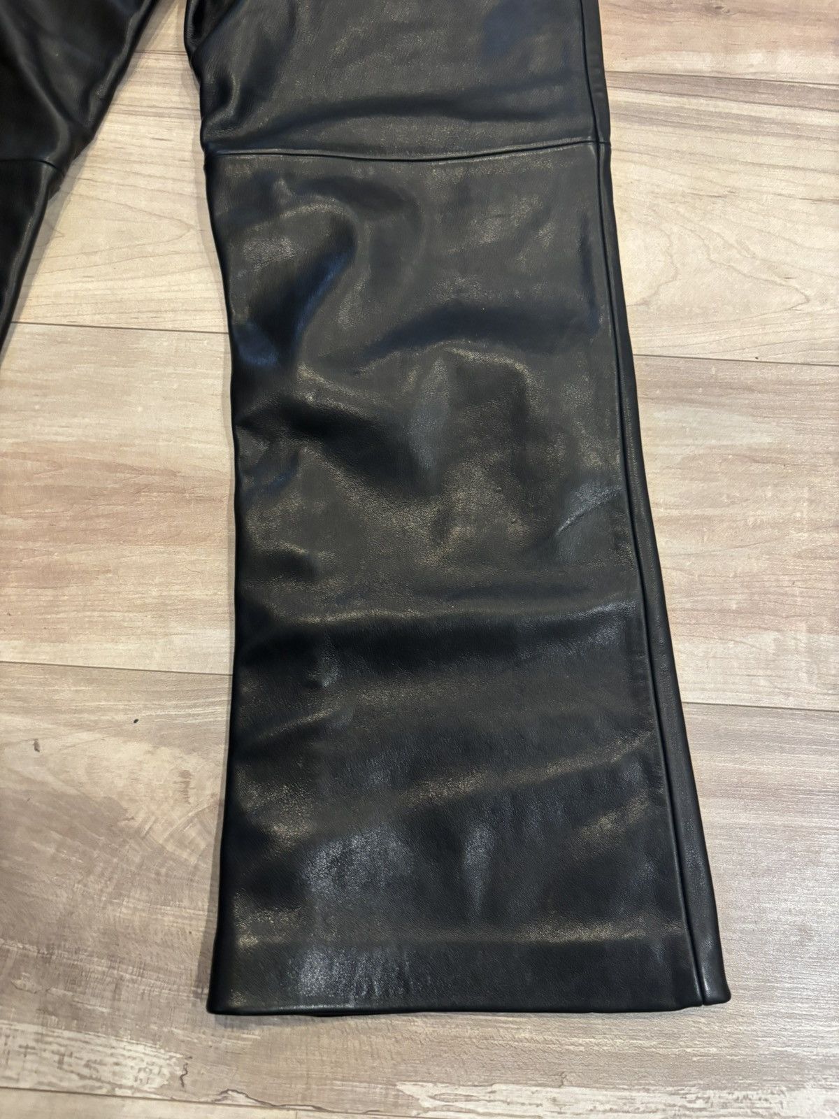 Doublet Doublet ITA black Leather Trousers 11/12 Size US 36 / EU 52 - 7 Thumbnail
