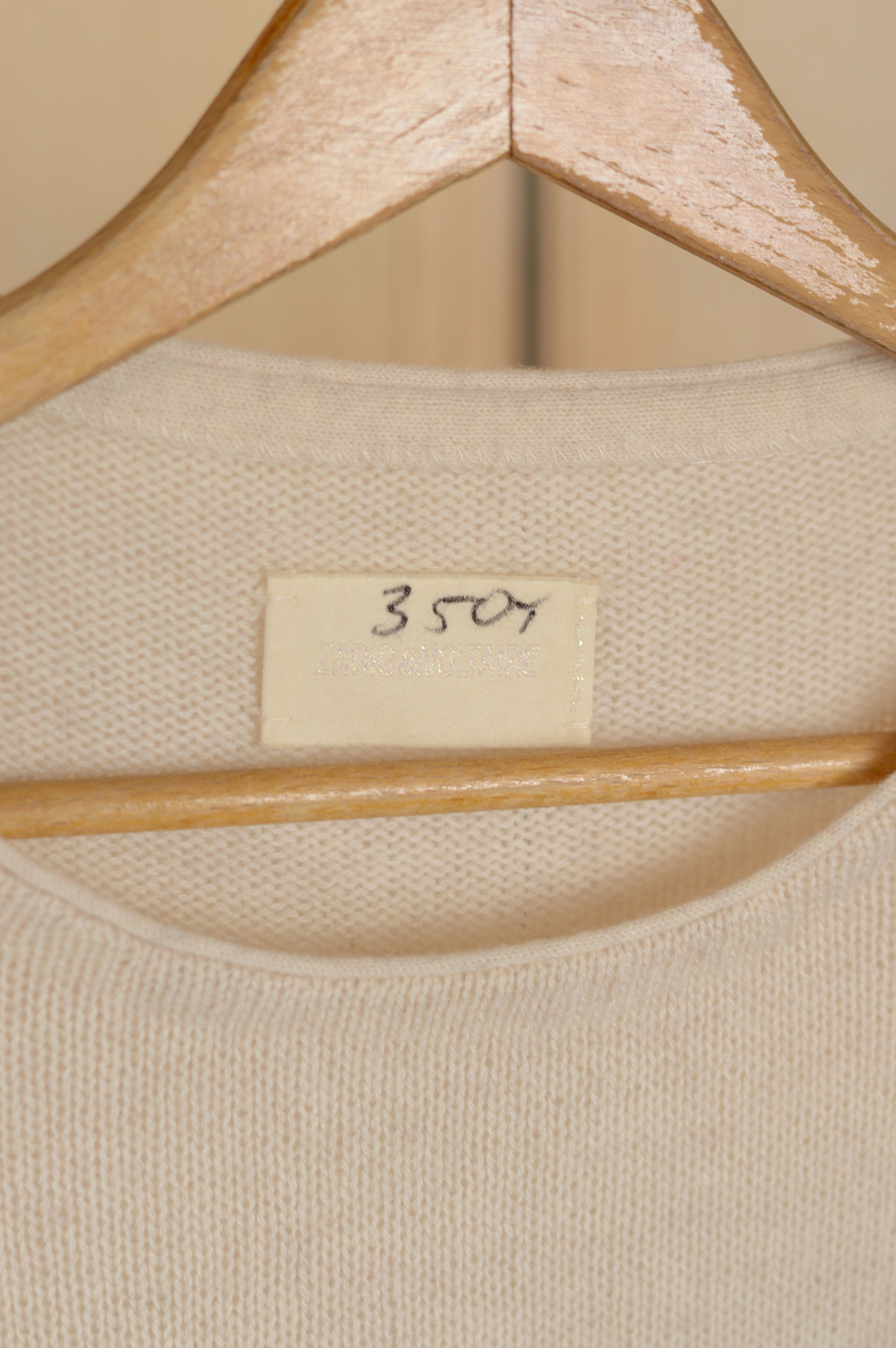 Zadig & Voltaire Zadig Voltaire Baly Bis Cashmere Love Sweater Size S / US 4 / IT 40 - 5 Thumbnail