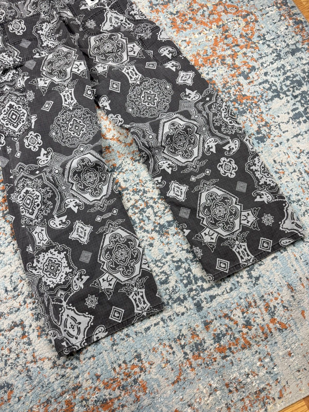 Carhartt Wip × Vintage Rare Vintage y2k Carhartt WIP baggy paisley bandana pants Size US 28 / EU 44 - 5 Thumbnail