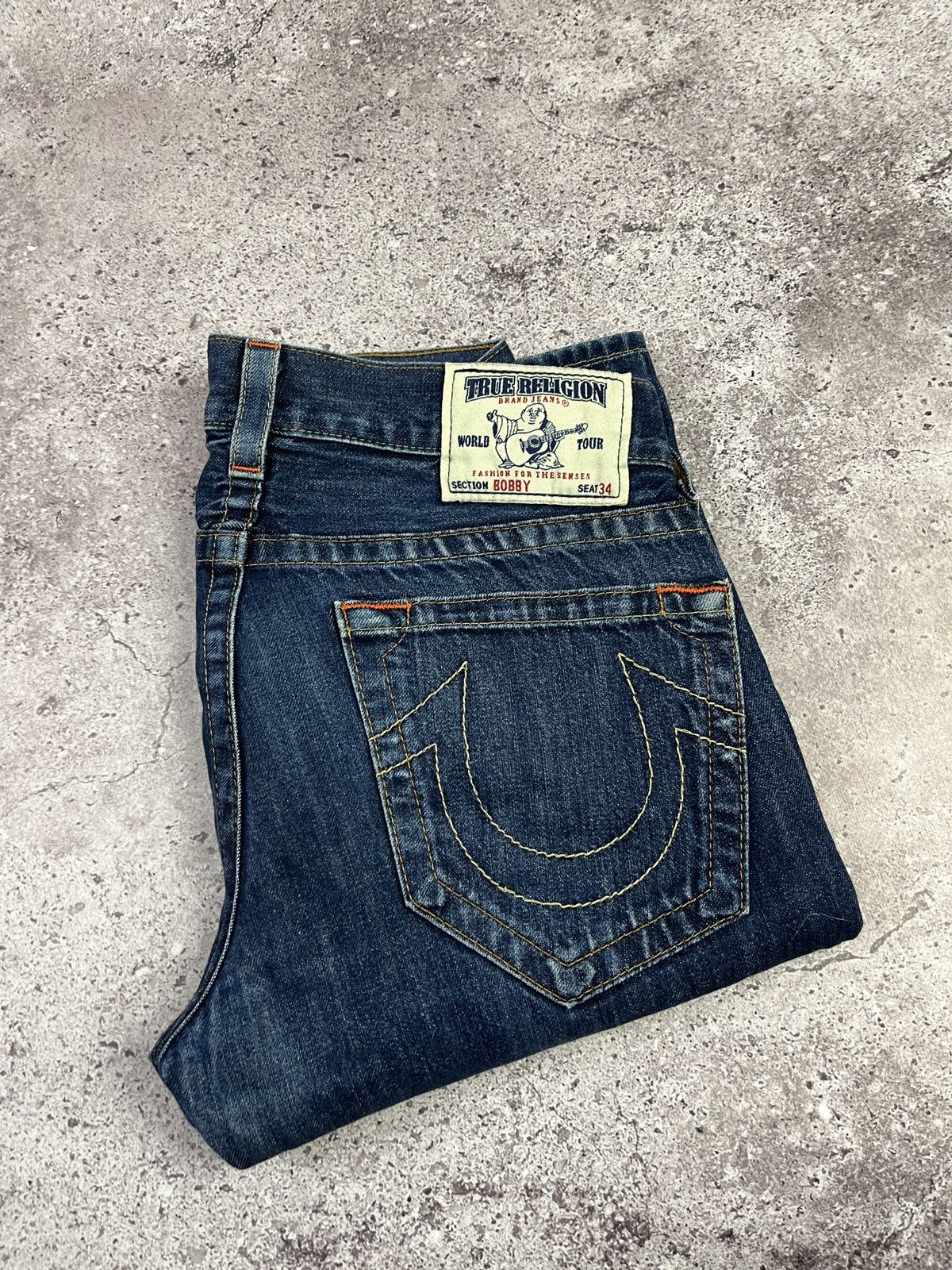 True Religion Bobby Bootcut Jeans Made in USA 🇺🇸 Vintage Y2K Denim W31 Size US 31 - 4 Thumbnail