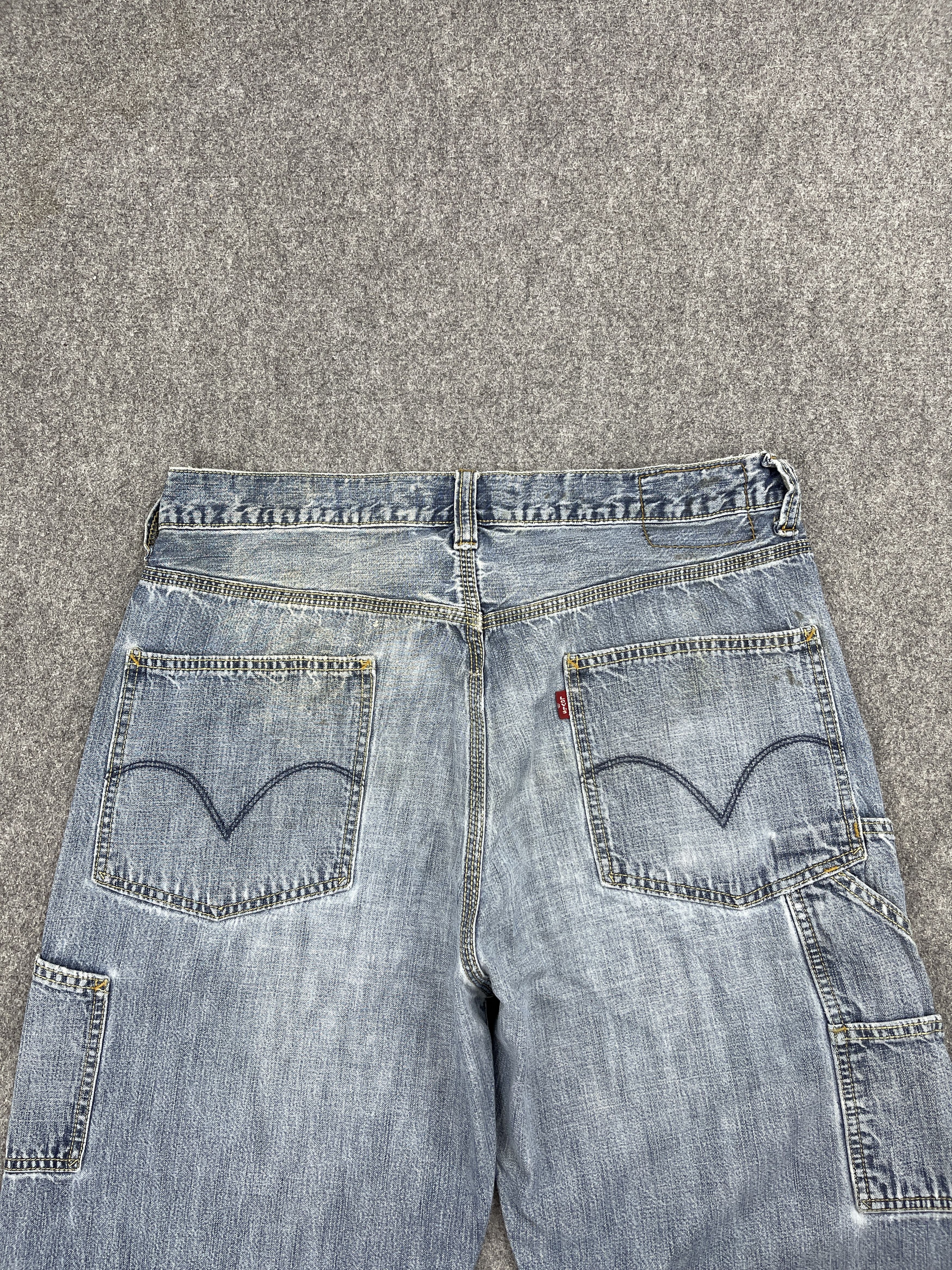 Levi's Vintage Levis Carpenter Loose Straight Jeans DP2570 Size US 32 / EU 48 - 4 Thumbnail