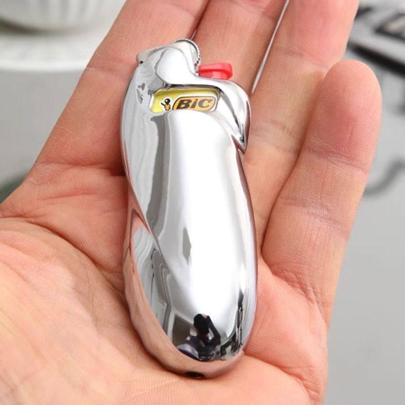 Vintage BIG Metal Lighter Case Fashion Size ONE SIZE - 1 Thumbnail