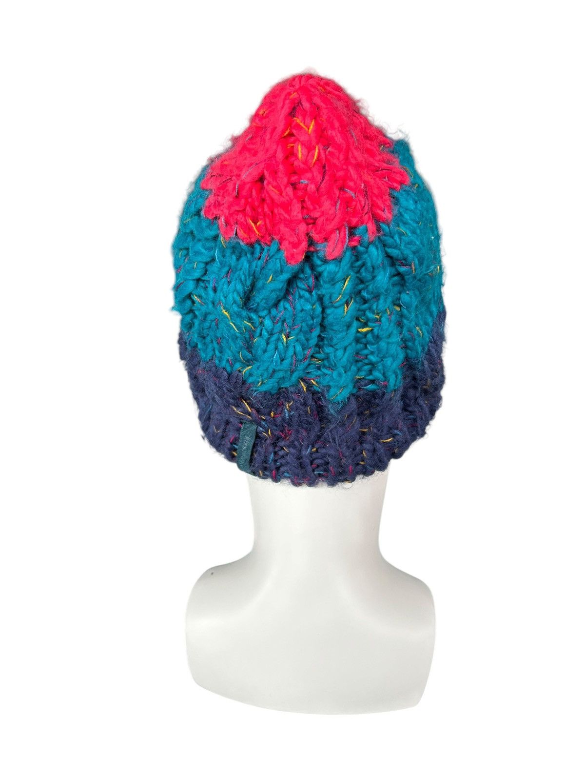 Japanese Brand × Kapital × Vintage Crochet Knitted Japanese Brand Kissmark hairy Beanie Hats 🎌☠️ Size ONE SIZE - 5 Thumbnail