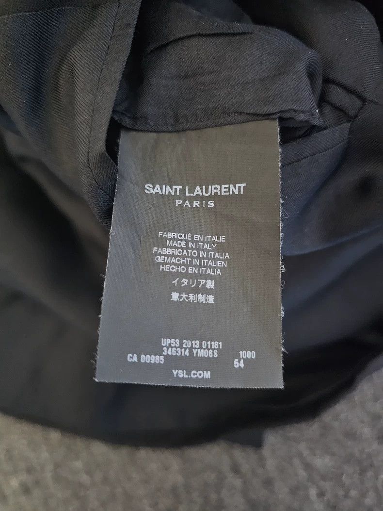 Saint Laurent Paris Black wool jacket 2505-Nextarrow