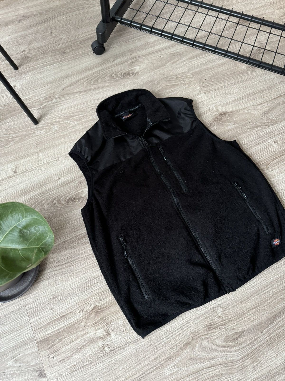 Dickies × Vintage Vintage Dickies Work Wear Fleece Vest Size US M / EU 48-50 / 2 - 2 Thumbnail
