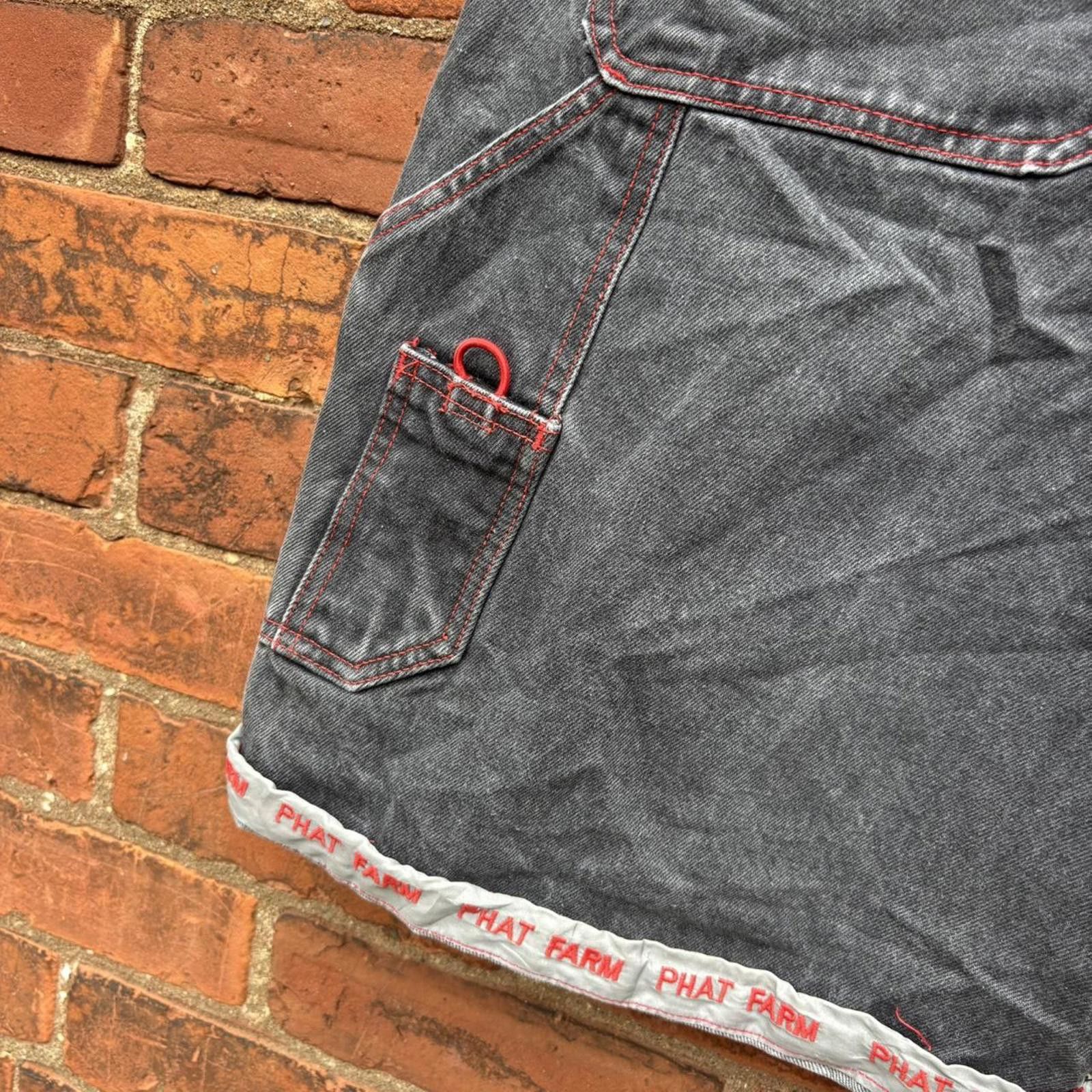 Phat Farm vintage phat farm Jean shorts 00s 32 Size US 32 / EU 48 - 6 Thumbnail