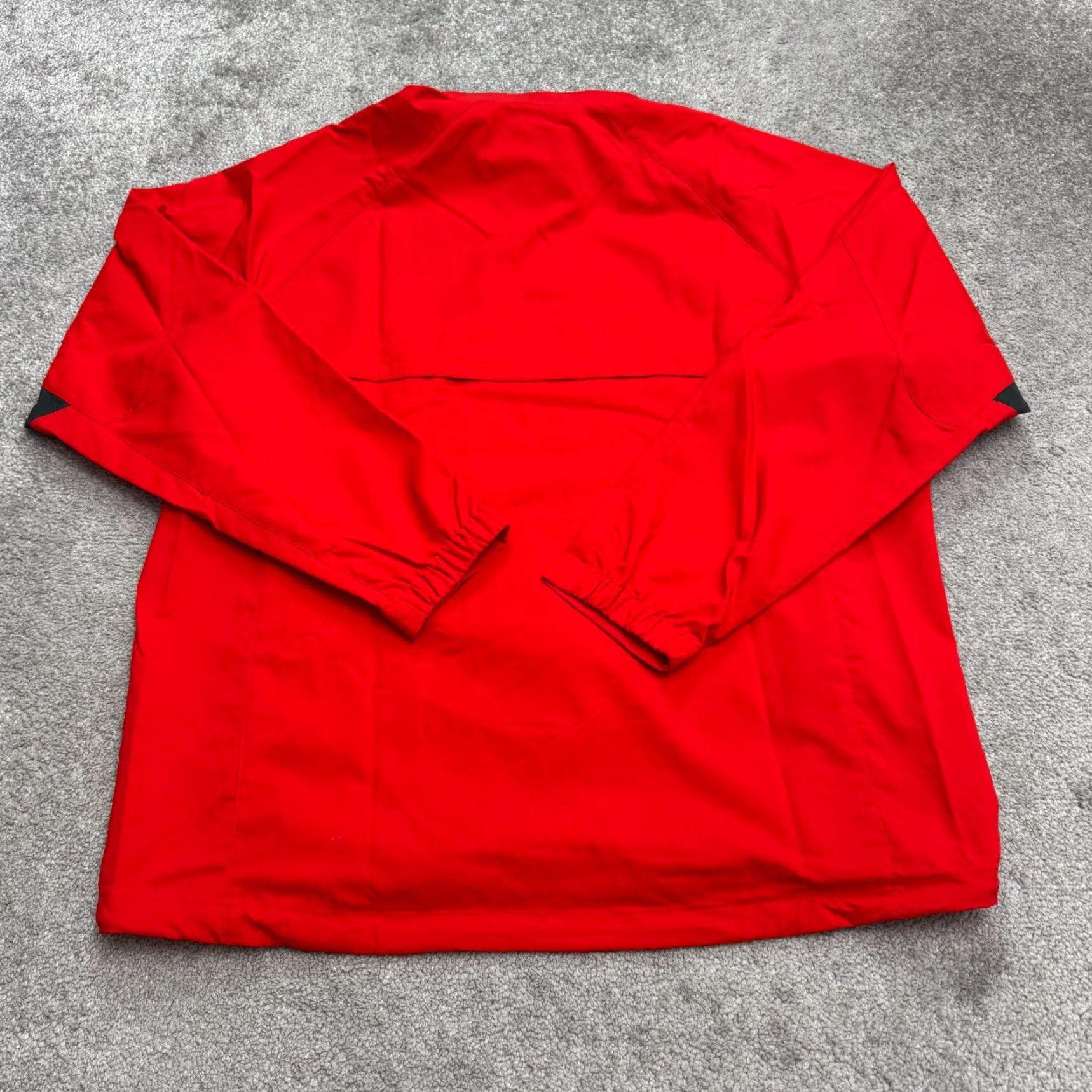 Nike Nike Full Zip Windbreaker Track Jacket Mens XL Red Embroidered Logo Team SI Logo Athletic Outerwear Size US XL / EU 56 / 4 - 2 Thumbnail