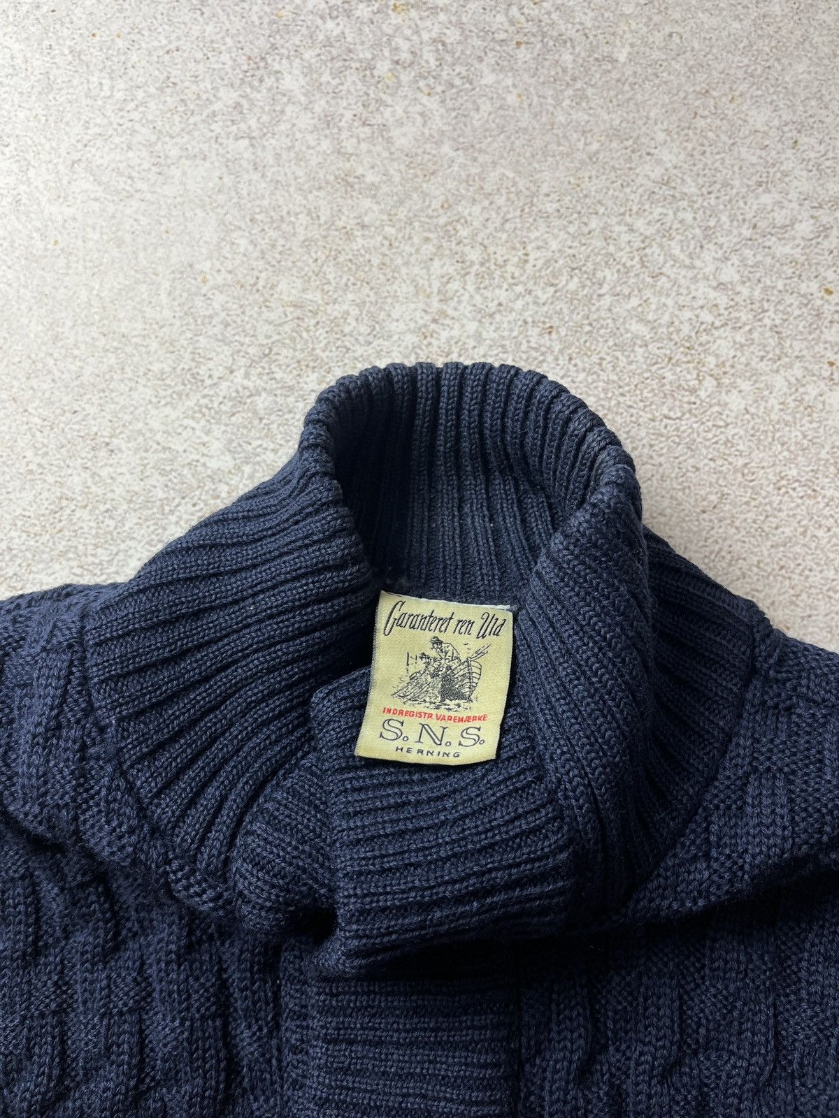S.N.S. Herning S.N.S HERNING Blue 100% VIRGIN WOOL Stark Cardigan Sweater Size US S / EU 44-46 / 1 - 7 Thumbnail