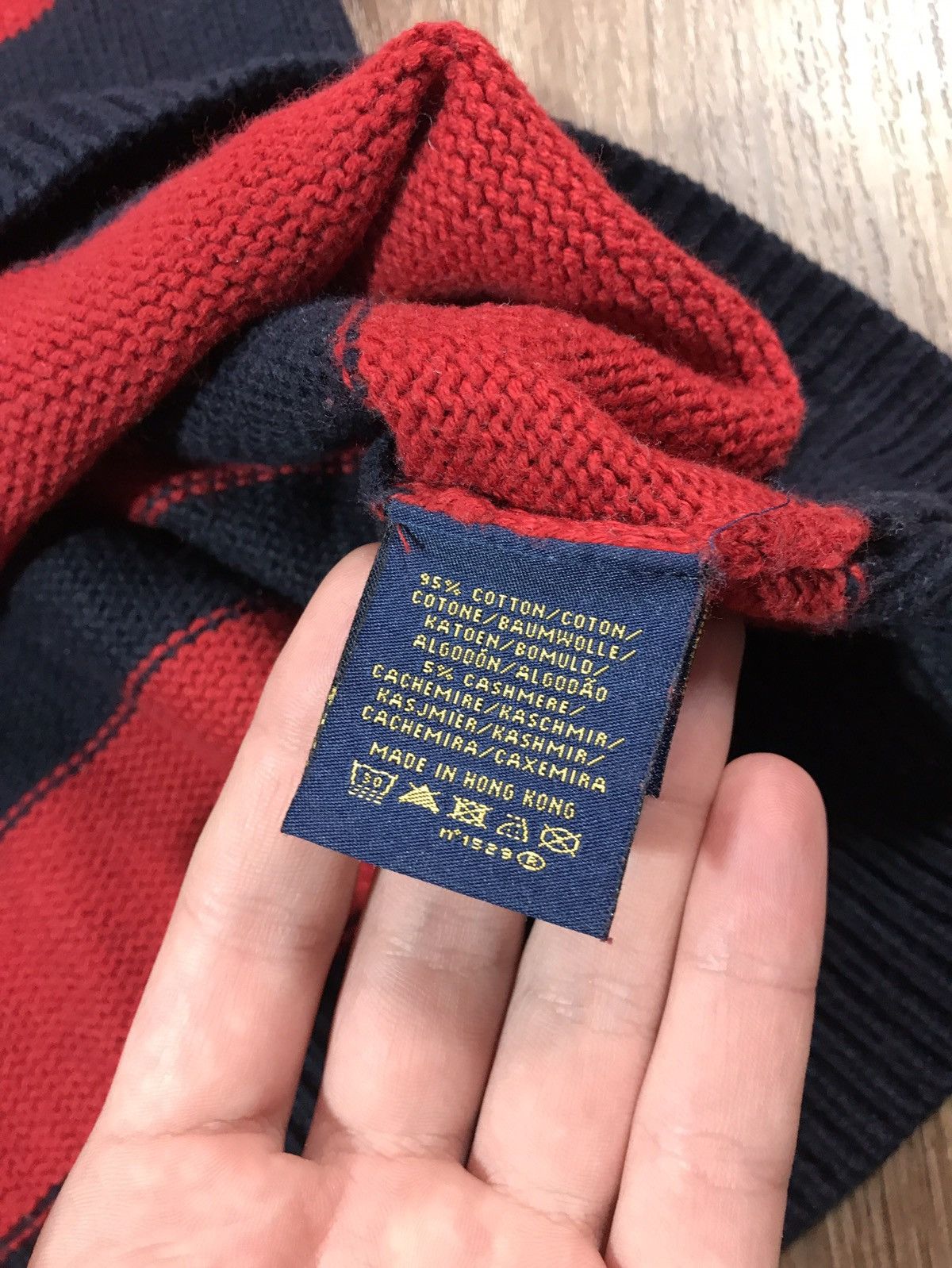 Polo Ralph Lauren × Vintage Vintage Polo Jeans Company Knit Sweater Size US L / EU 52-54 / 3 - 7 Thumbnail