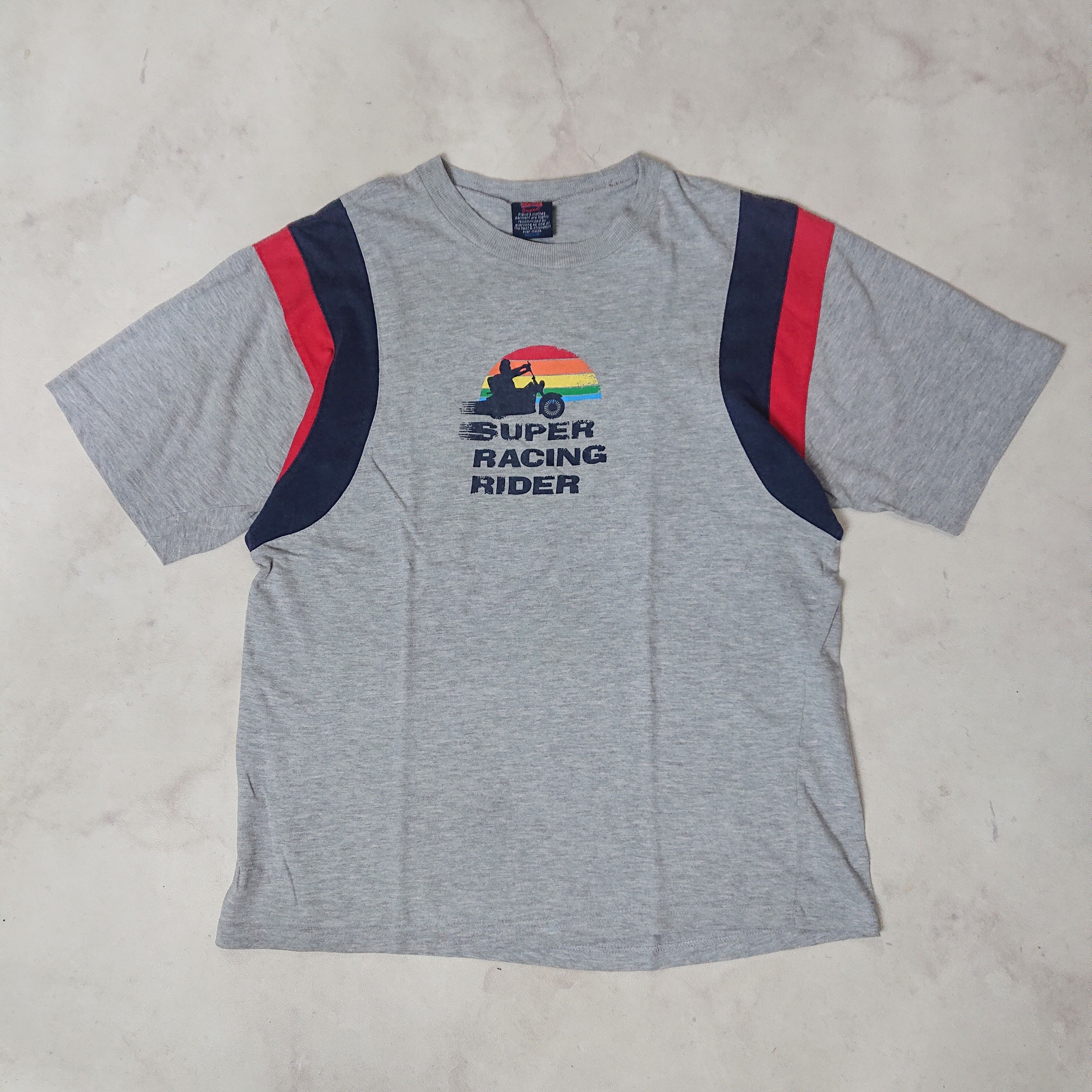 Vintage Tshirt Super Racing Rider by Plevo Size US S / EU 44-46 / 1 - 1 Thumbnail