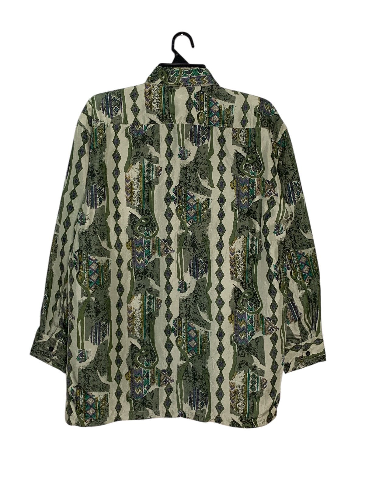 Other Rare Design 100% Silk Button Ups Shirt Size US M / EU 48-50 / 2 - 2 Thumbnail