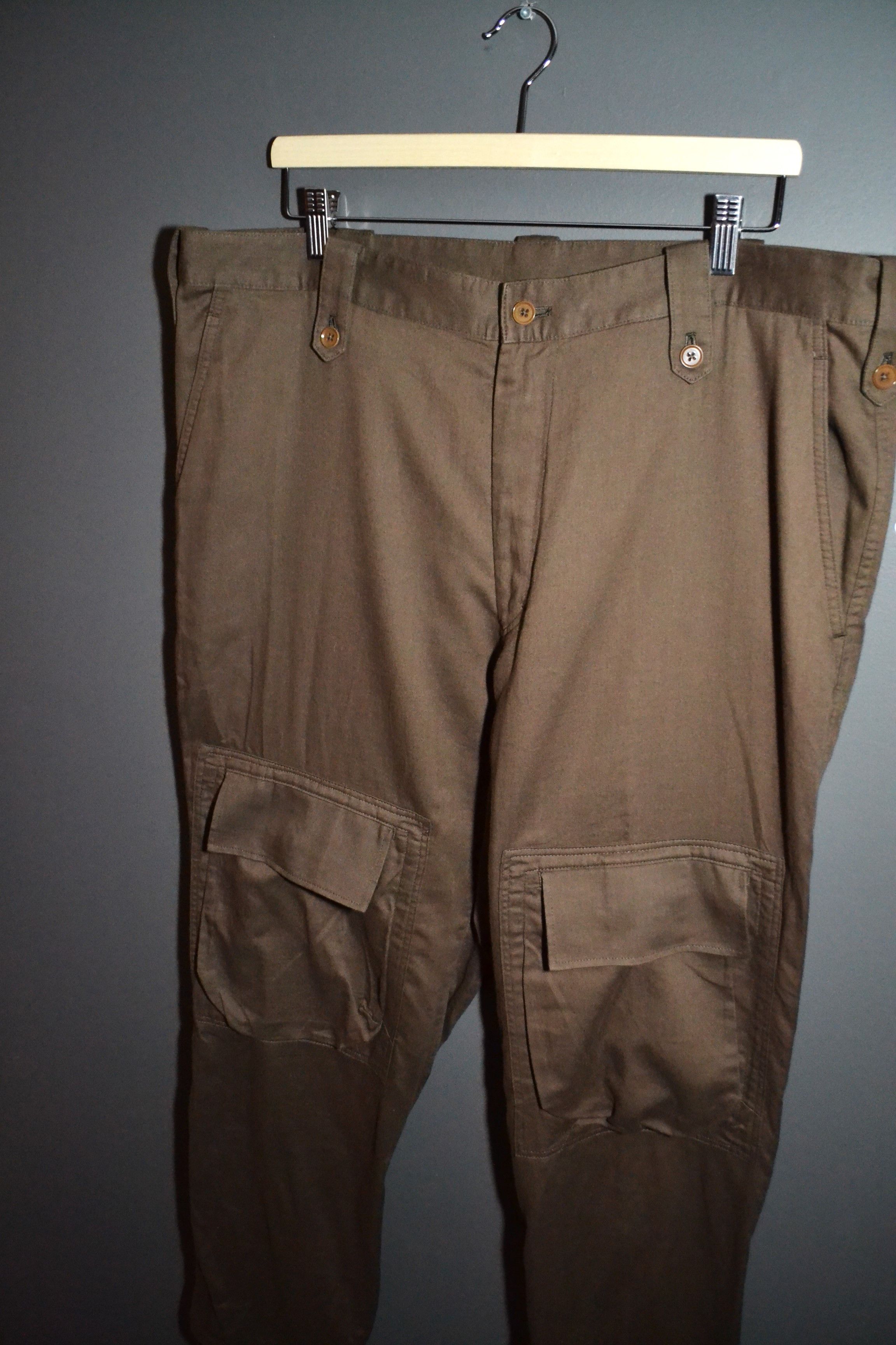 Yohji Yamamoto Yohji Yamamoto pour homme 2008 SS Zip Hem Cargo Pants size 6 Size US 38 / EU 54 - 2 Thumbnail