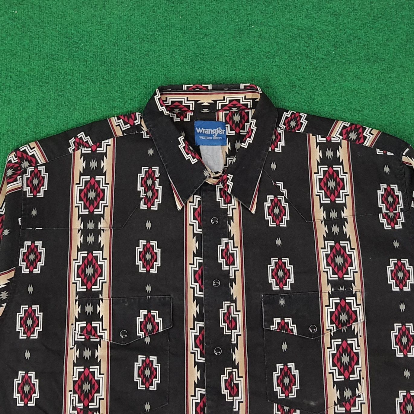 Wrangler Vintage Wrangler American Classic Button Up Shirt C223N5 Size US XXL / EU 58 / 5 - 2 Thumbnail