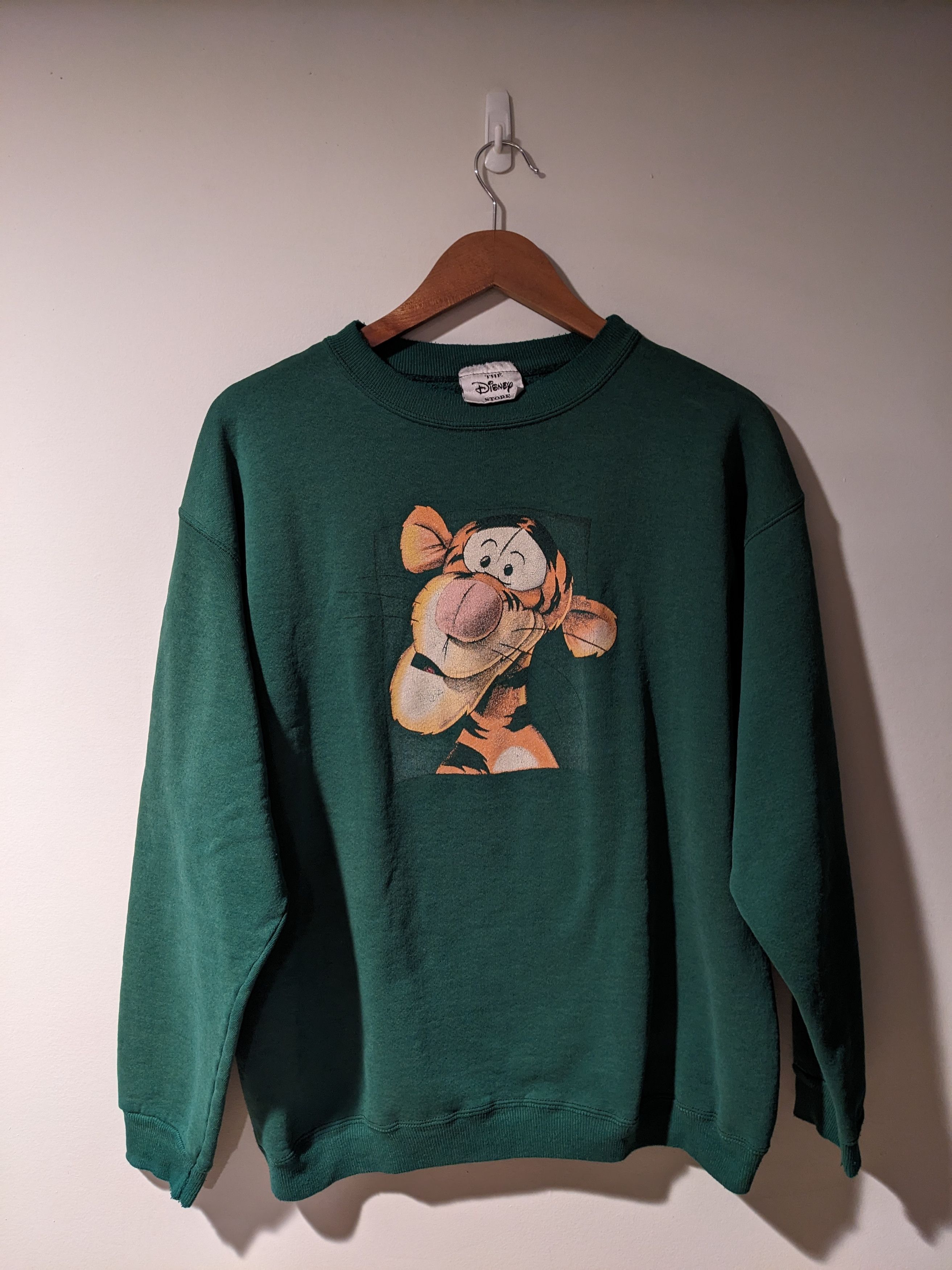 Disney × Vintage Vintage 90s Winnie the Pooh Tigger Photo Large Sweatshirt Size US L / EU 52-54 / 3 - 1 Thumbnail