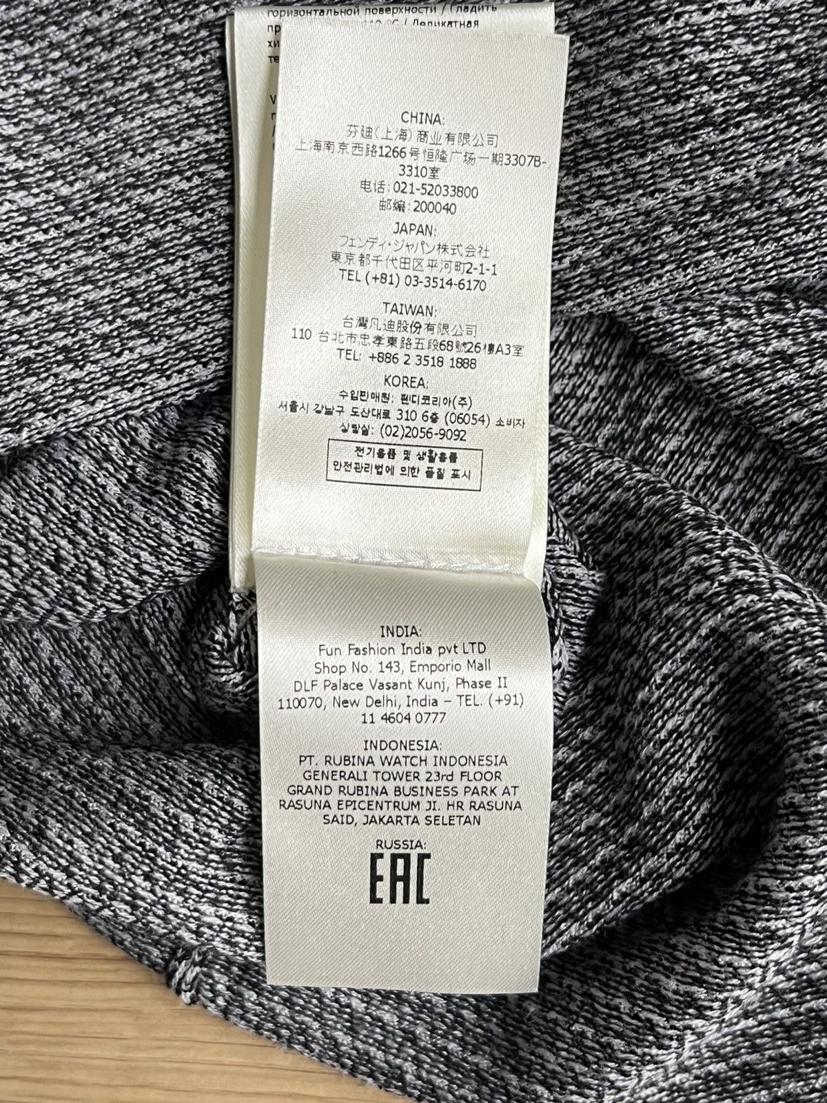 Fendi Fendi FF Wool Pullover Size US M / EU 48-50 / 2 - 11 Thumbnail