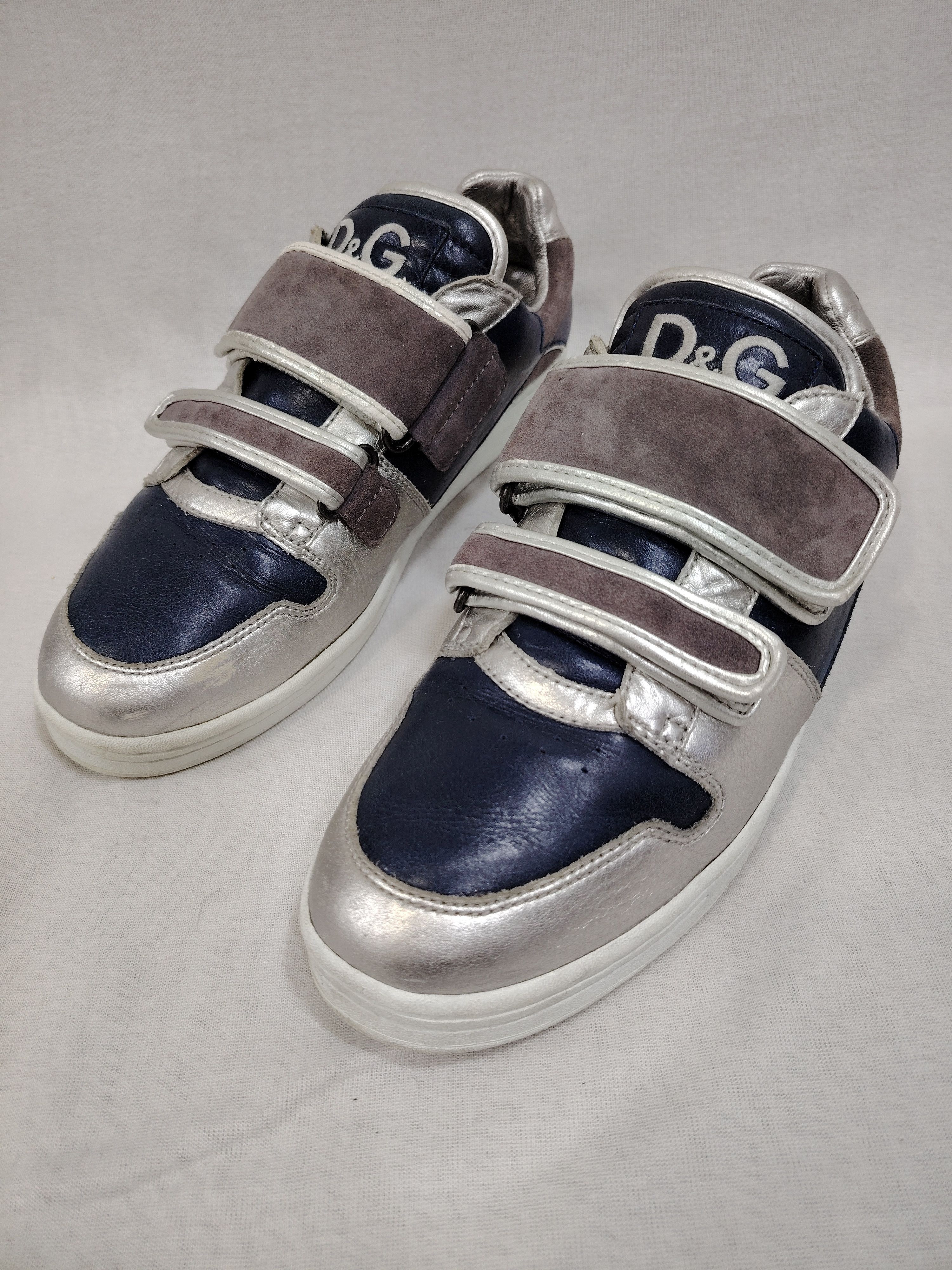 Dolce & Gabbana Dolce Gabbana D&G Bull Silver Sneakers Size 40 EUR Size US 7 / EU 40 - 3 Thumbnail