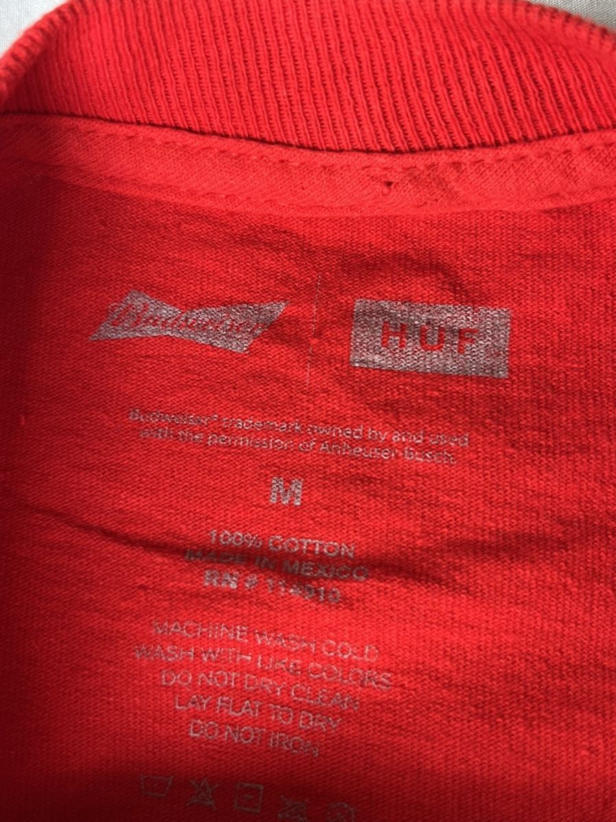 Huf Budweiser Long Sleeve Beer Tee Size US M / EU 48-50 / 2 - 7 Thumbnail