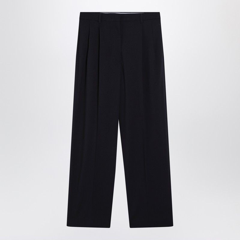 Miu Miu Blue Wool Trousers