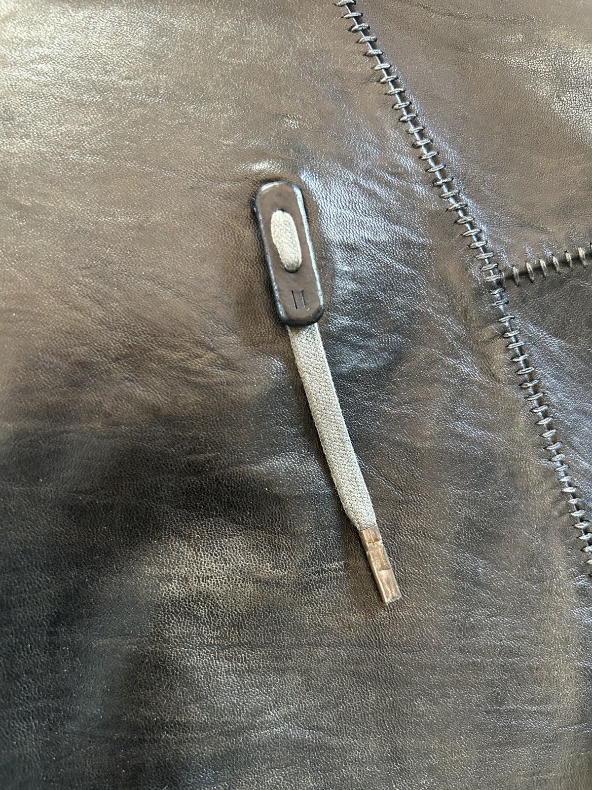 Boris Bidjan Saberi Boris Bidjan Saberi J2-F251 S/S 2014 Horse Leather Jacket Size US M / EU 48-50 / 2 - 11 Thumbnail
