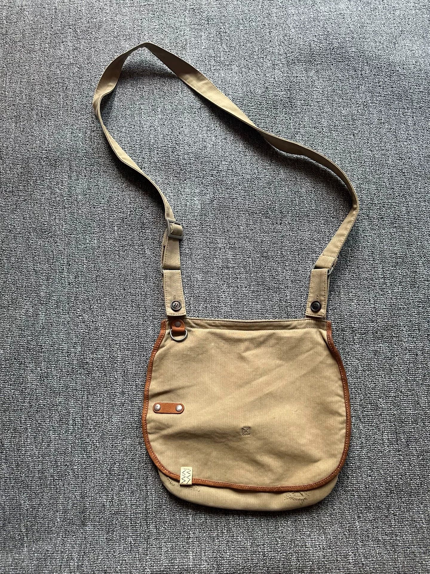 Visvim VISVIM UT.SATCHEL deerskin shoulder bag | Grailed