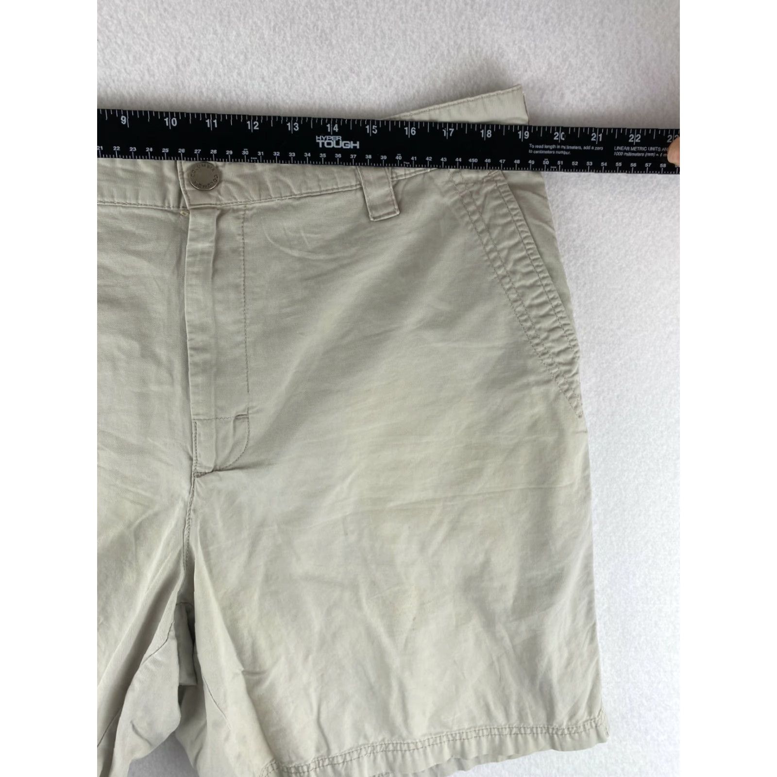 Vintage Columbia Mens Shorts Chino Flat Front 38 Khaki Casual Pocket Zip Bermuda Beach Outdoor Modern Mens Size US 38 / EU 54 - 3 Thumbnail