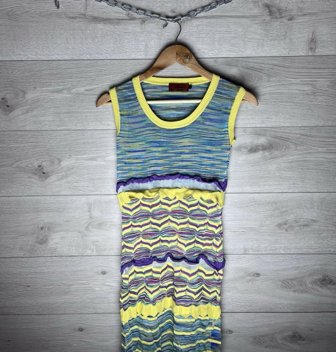 Missoni Vintage women long dress Missoni Foulard size 6 Size M / US 6-8 / IT 42-44 - 1 Thumbnail