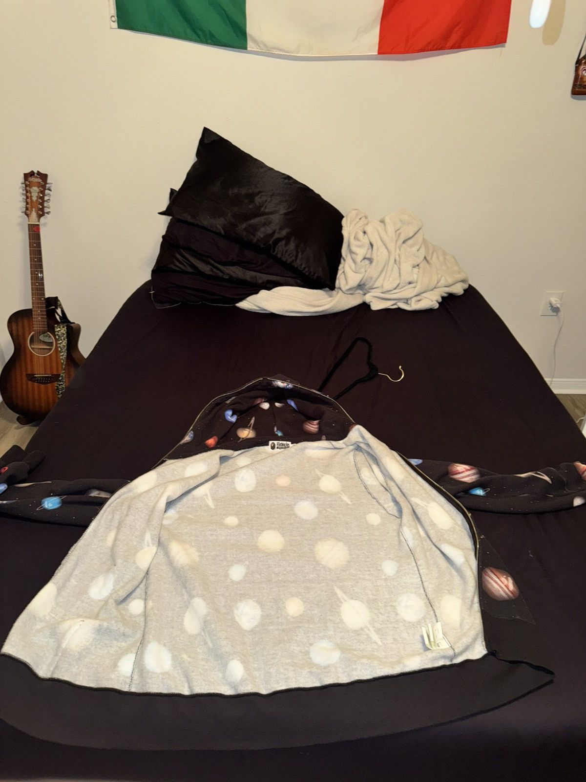 Bape Bape Planets Galaxy Shark Hoodie Size US XXL / EU 58 / 5 - 15 Thumbnail