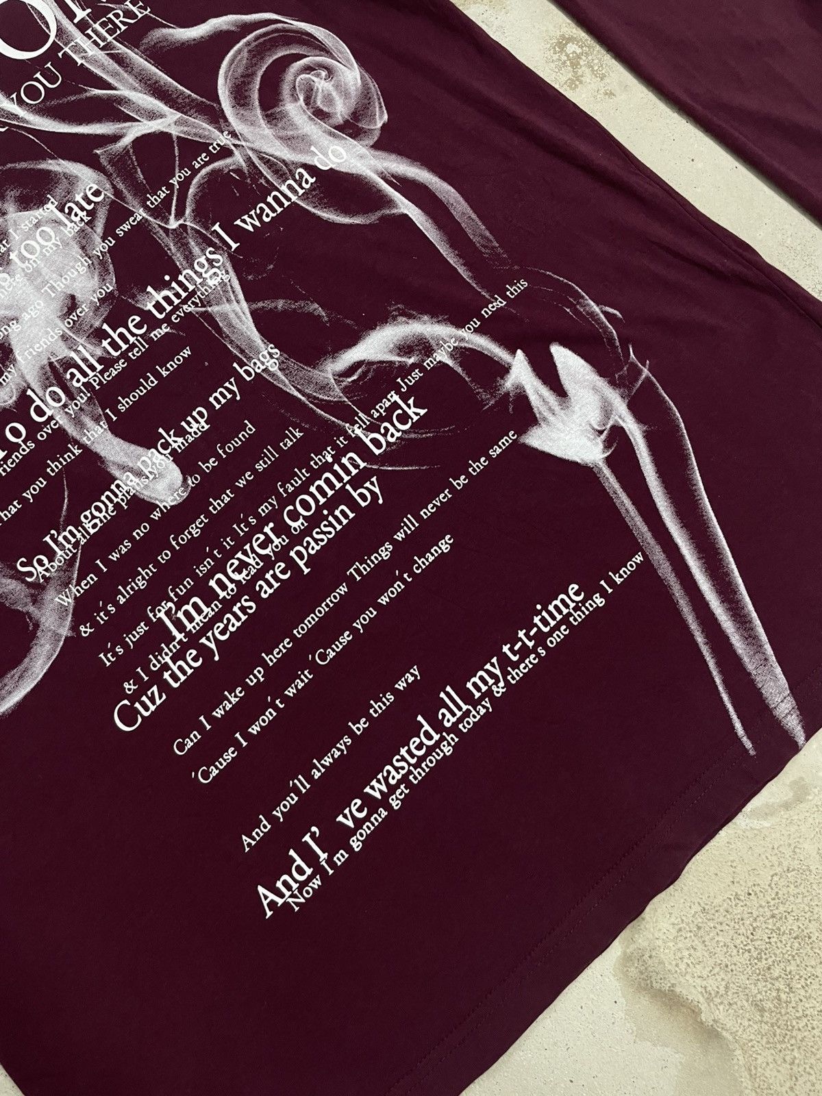 Japanese Brand Clash Ahead Smoke Word Complete Freedom Y2K Hysteric Style Size US XXL / EU 58 / 5 - 7 Thumbnail