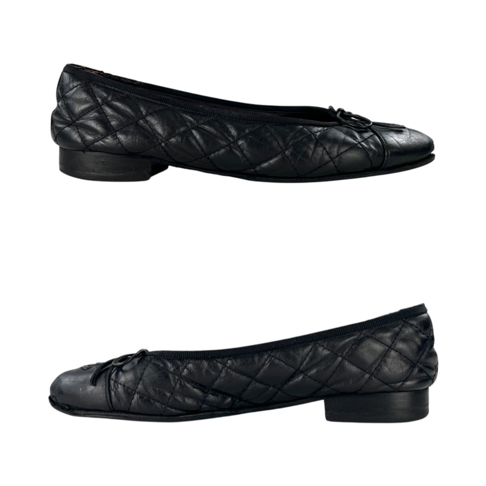 Chanel Chanel Matelassé Ballet Flats Size US 7.5 / IT 37.5 - 2 Thumbnail