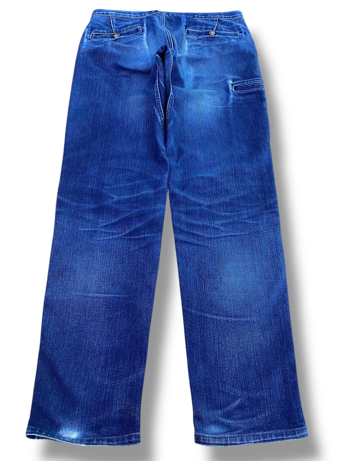 The North Face The NorthFace With Belt Loop Detail Faded Wash Straight Jean Size US 32 / EU 48 - 3 Thumbnail