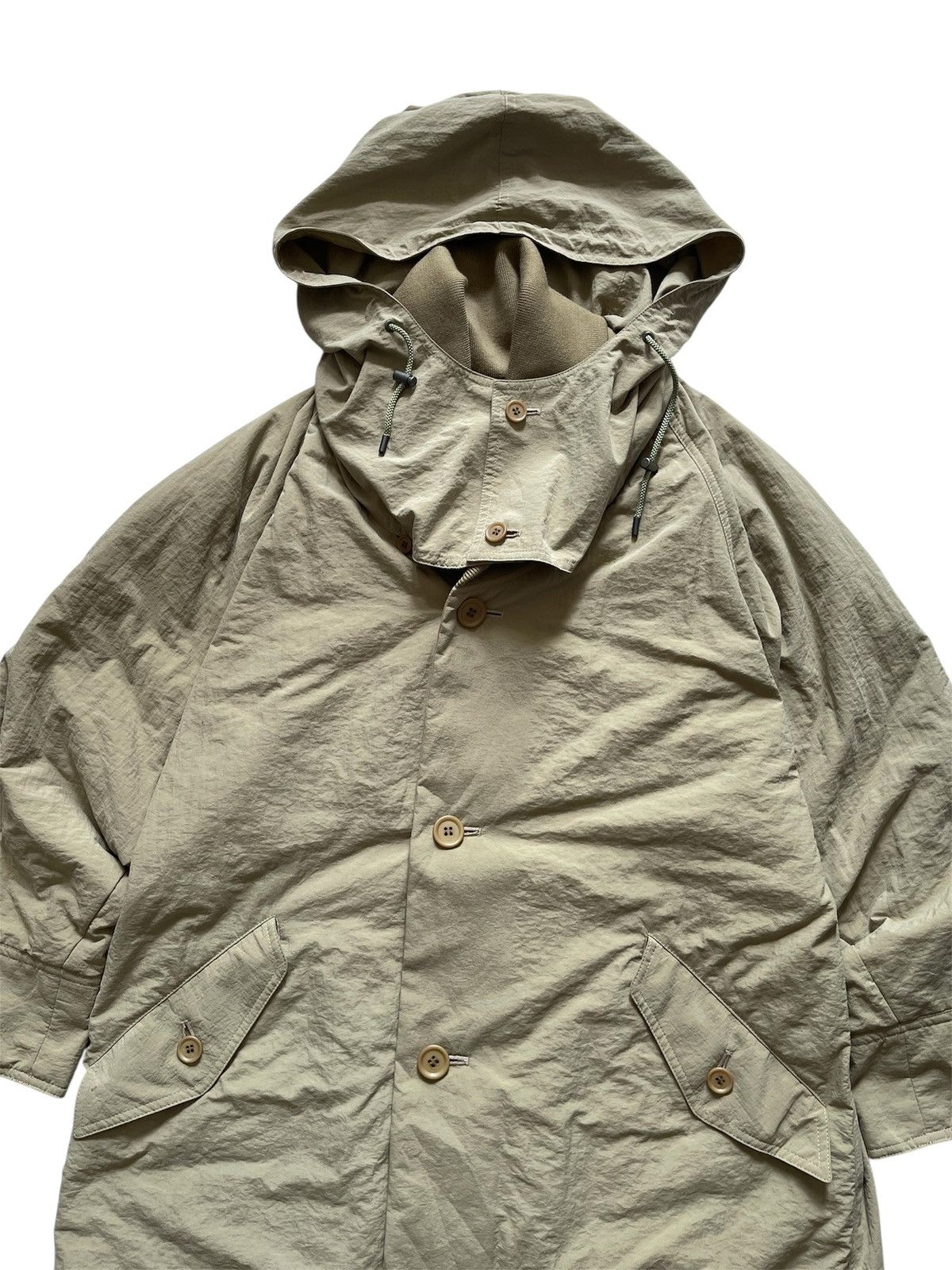 Issey Miyake Rare Plantation Issey Miyake Reversible Long Jacket Size US XL / EU 56 / 4 - 18 Thumbnail