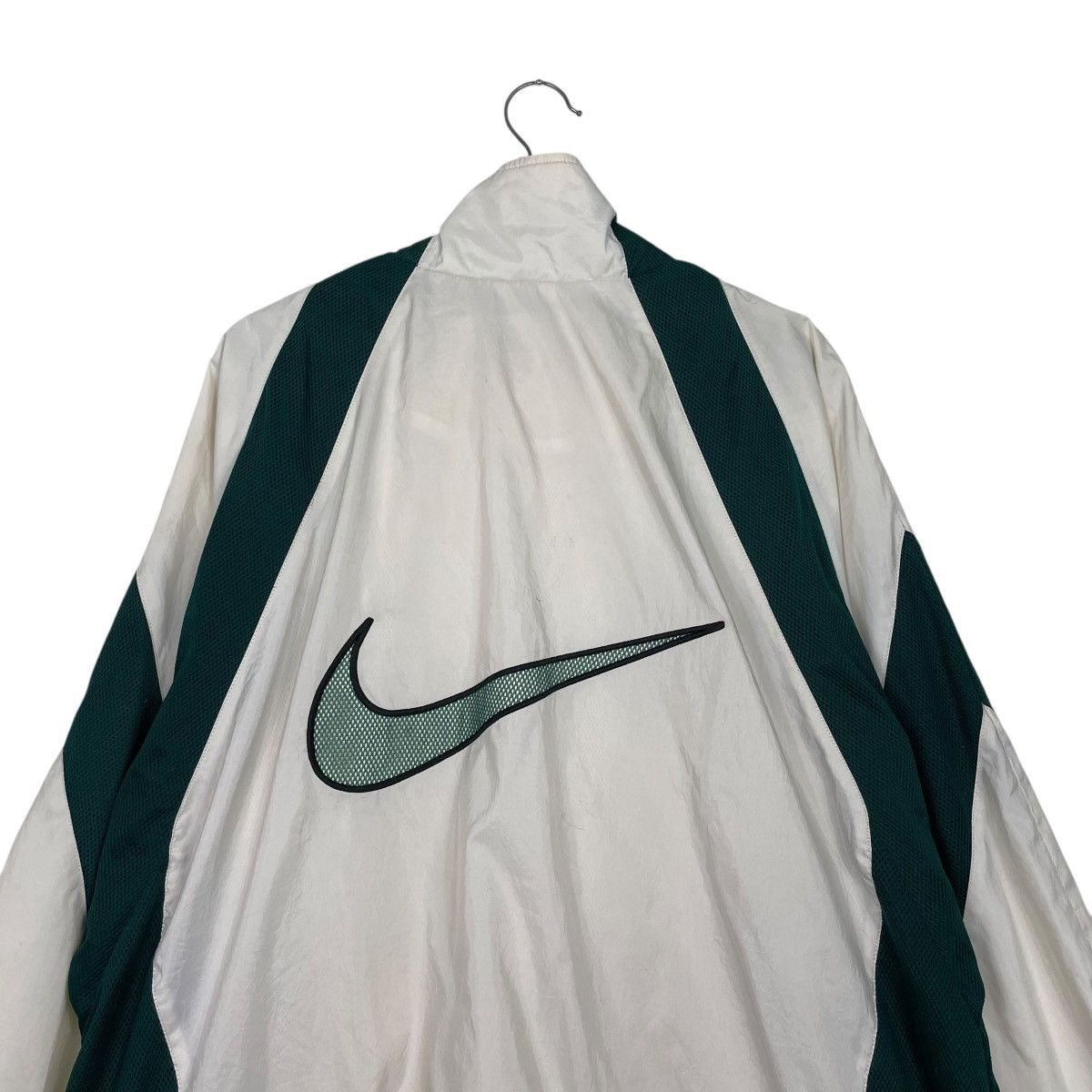 Nike Vintage Nike Swoosh Big Logo Jacket Size US XL / EU 56 / 4 - 2 Thumbnail