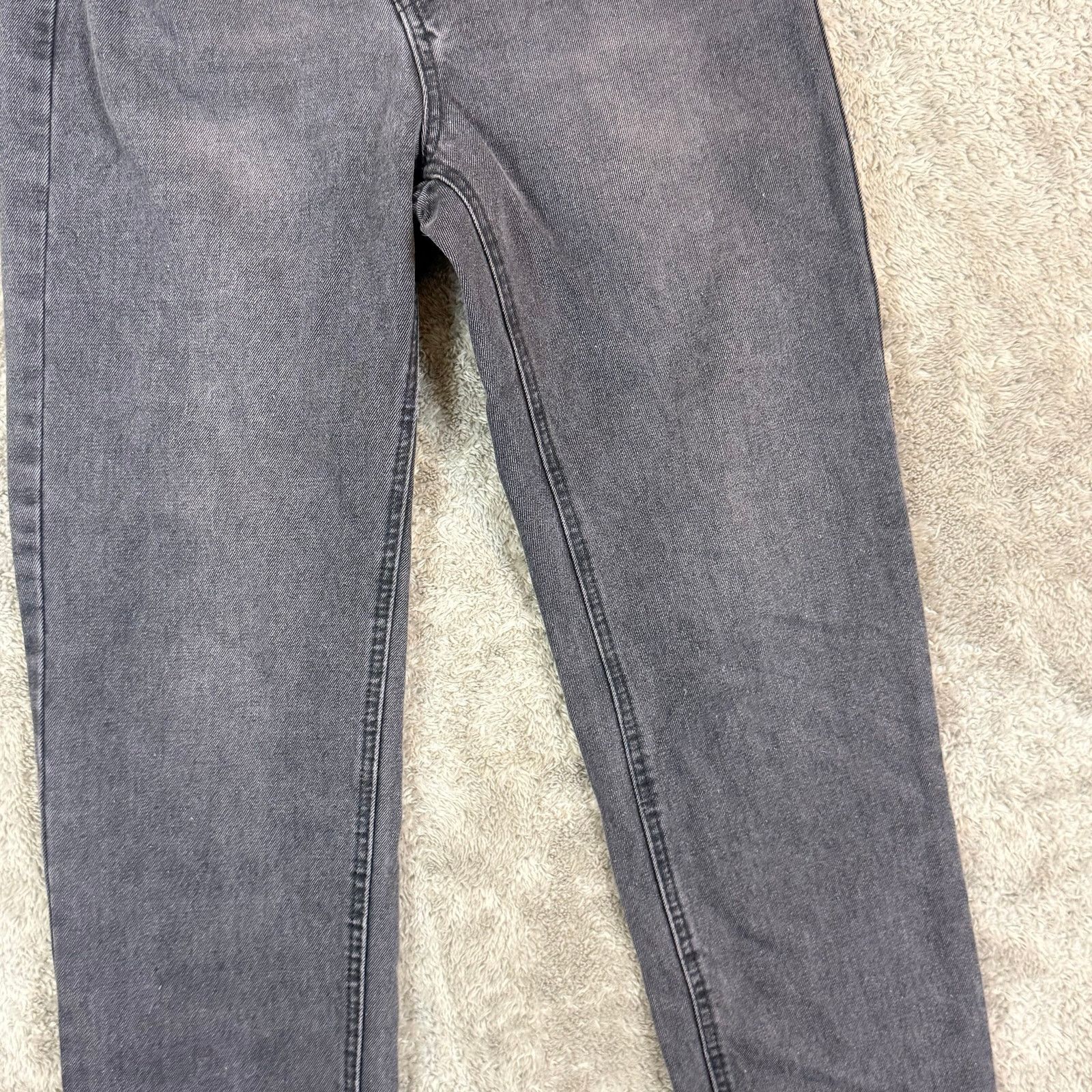 THE KRIPT Kript Black Gavin Boyfriend Mom Jean Asymmetrical Button Fly Size 26" / US 2 / IT 38 - 7 Thumbnail