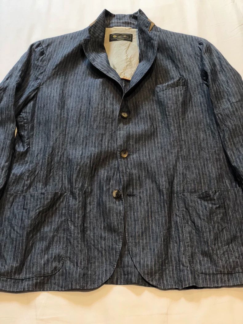 Loro Piana LORO PIANA A burlap coat Size 54L - 2 Thumbnail