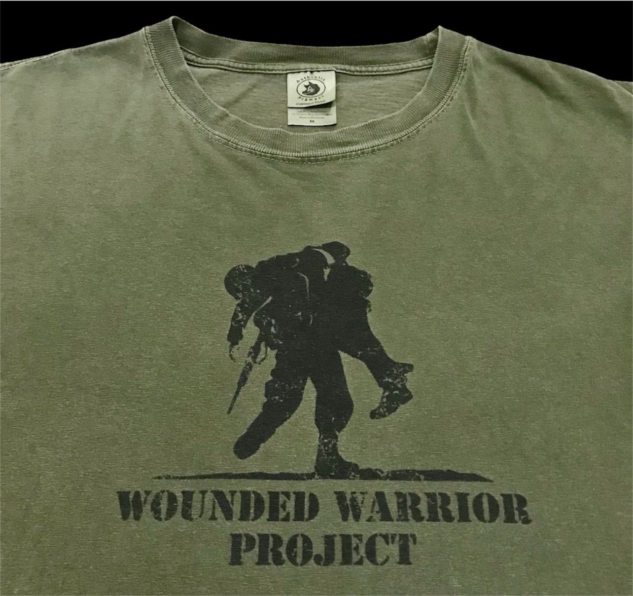 Vintage VINTAGE Y2K WOUNDED WARRIOR PROJECT military tee graphic Size US M / EU 48-50 / 2 - 1 Thumbnail