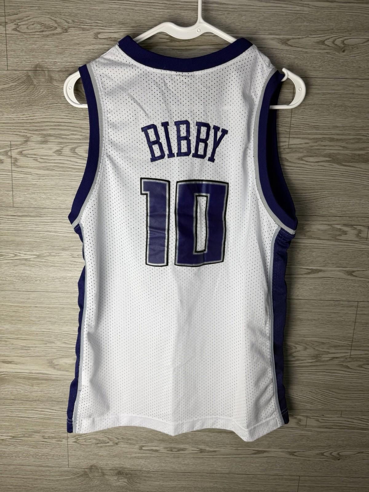 Nike Vtg Nike NBA Kings Mike Bibby 10 Swingman Jersey Youth L Size ONE SIZE - 2 Thumbnail