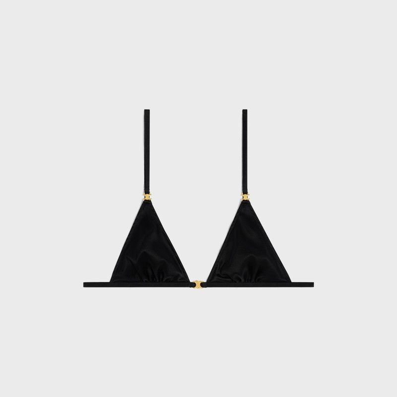 Celine o1w1db10526 2X05K7 Size : XS / Triangle Bra in Black Size ONE SIZE - 1 Thumbnail