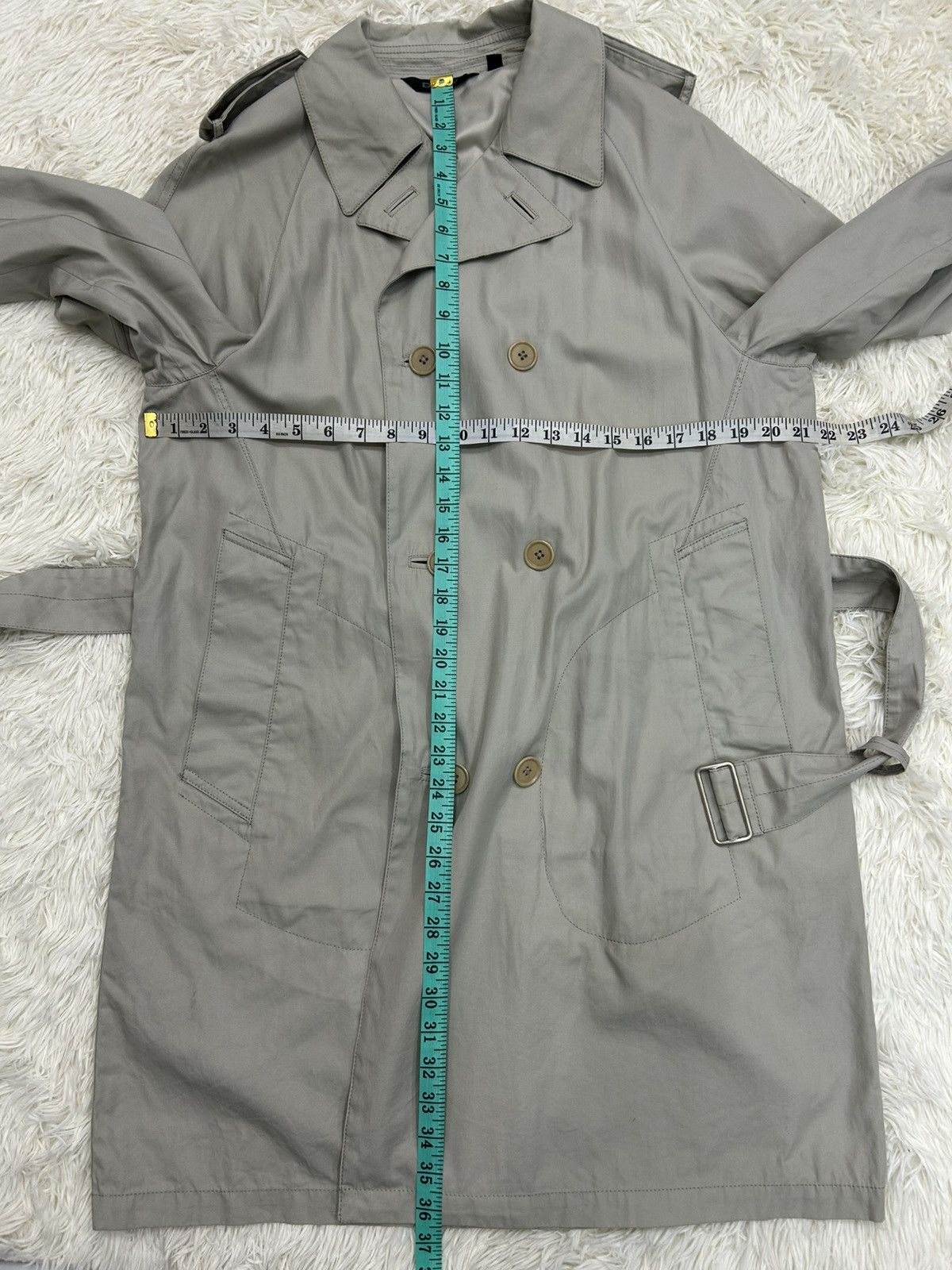 DKNY × Donna Karan DKNY of Donna Karan Japan Cotton Trench Coat Size US M / EU 48-50 / 2 - 12 Thumbnail