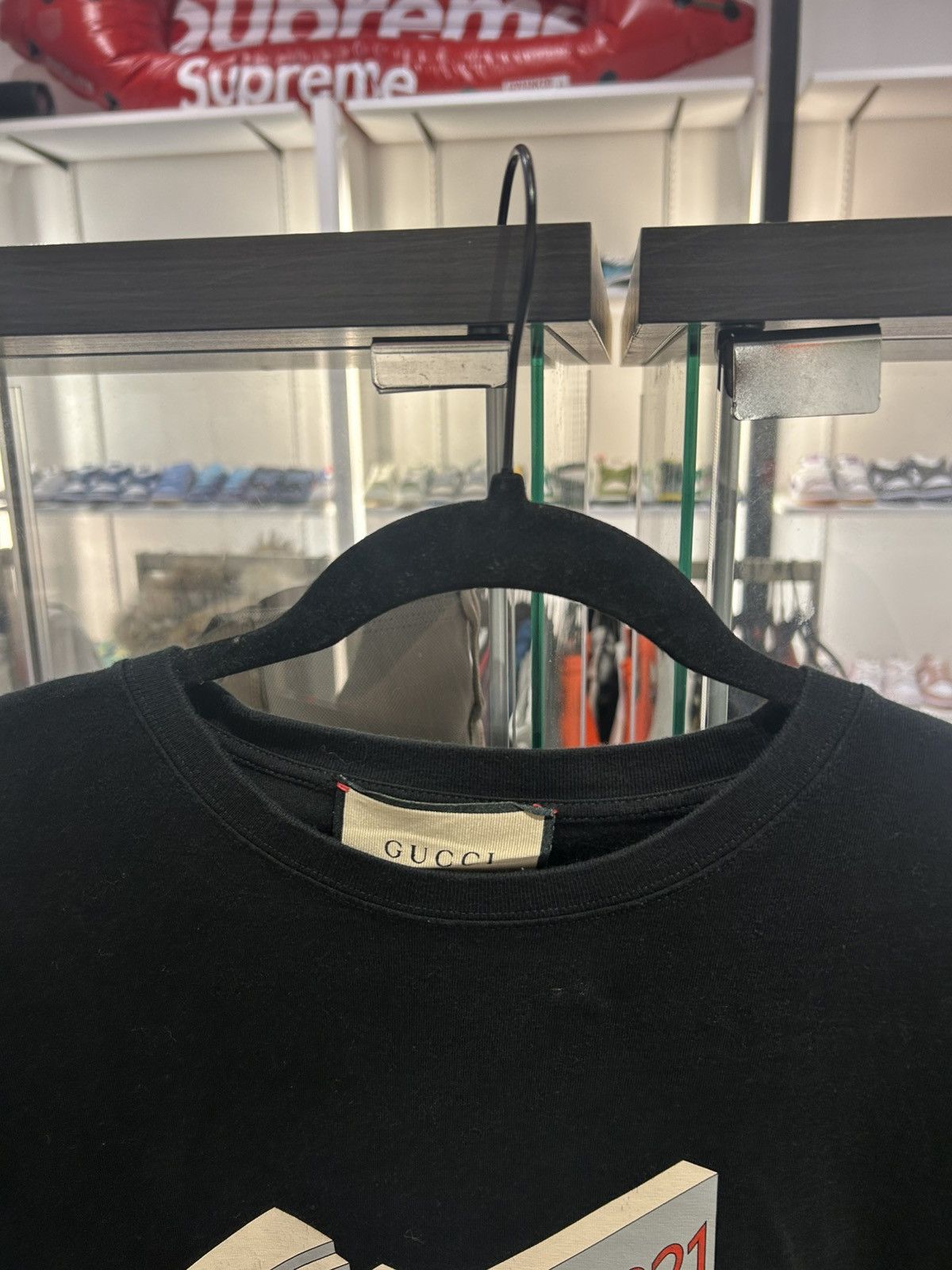 Gucci Gucci 3D 1921 logo tee Size US XXL / EU 58 / 5 - 3 Thumbnail