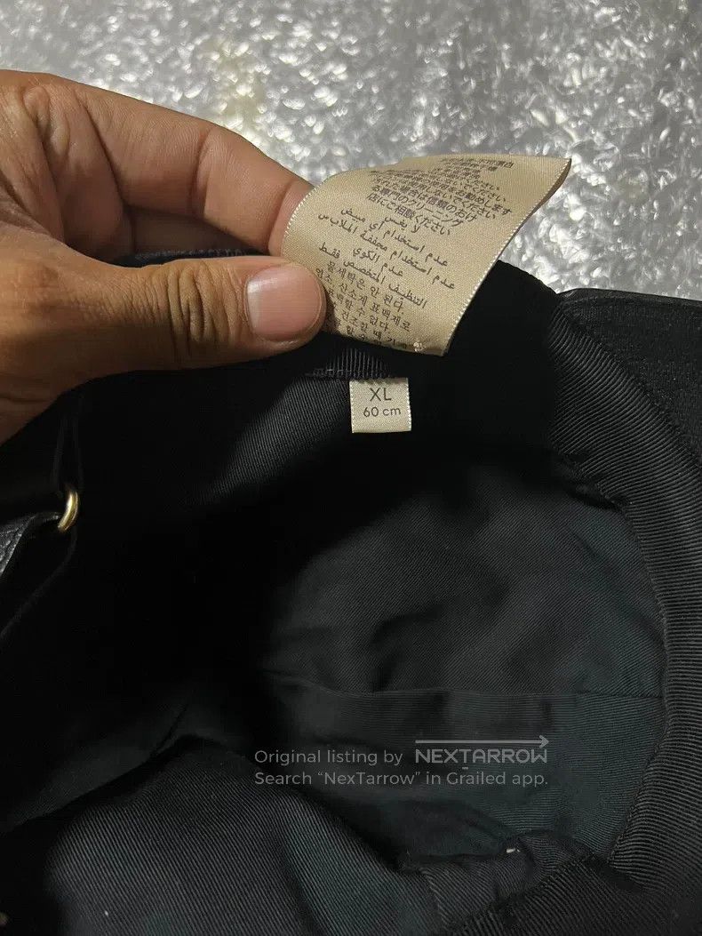 Gucci Gucci Women's and men's canvas baseball caps with striped Size ONE SIZE - 6 Thumbnail