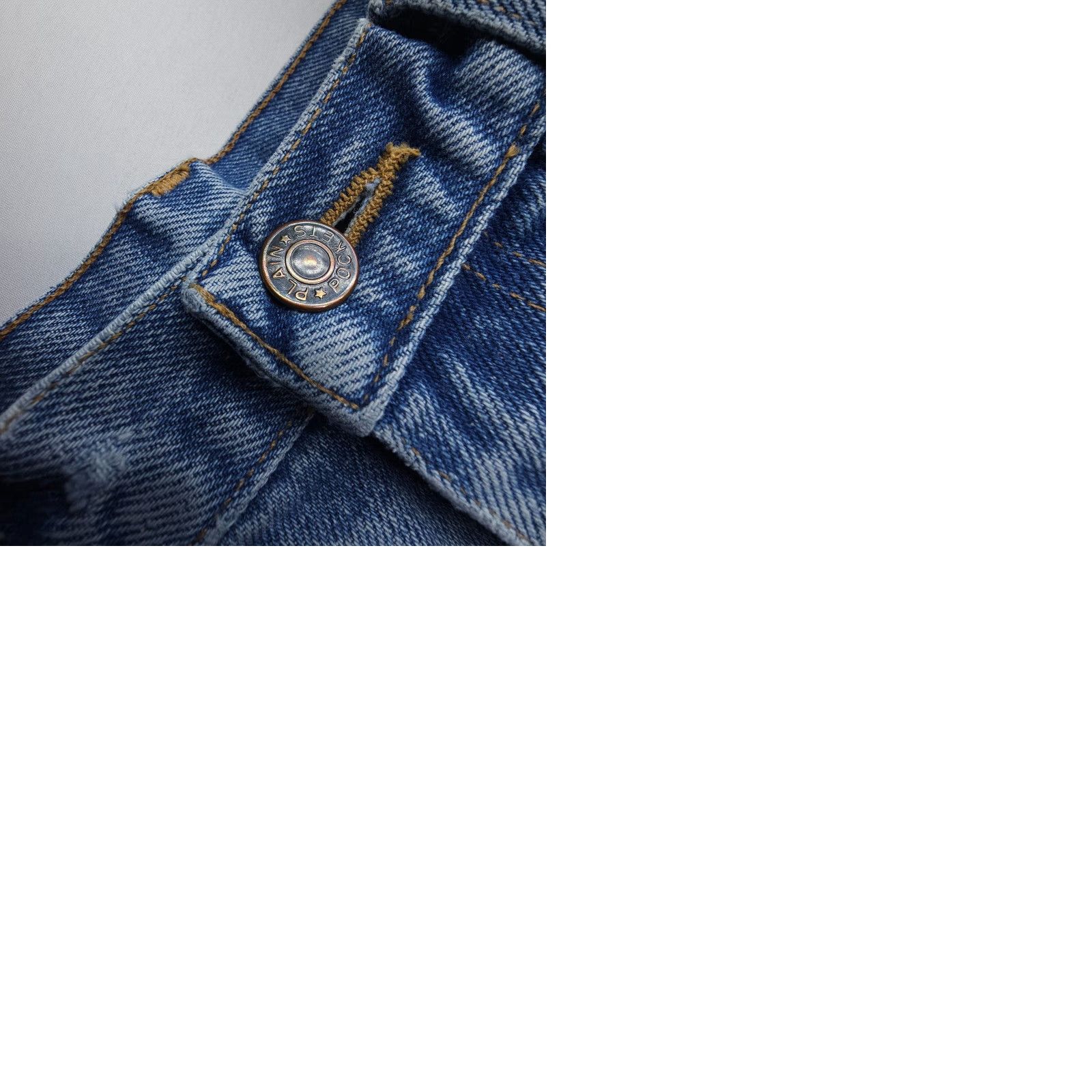 JCPenney VTG JCPenney Plain Pockets Jeans Mens 31 x 29 Bootcut 5-Pocket Denim Blue 90s 80s USA Regular Mens Size US 31 - 9 Thumbnail