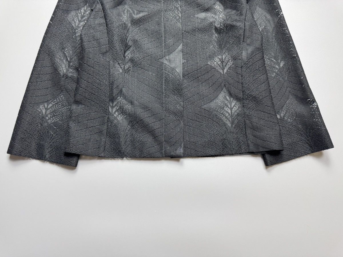 Vivienne Tam Vivienne Tam - Black See Through Leaf Design - Longsleeve Size XS / US 0-2 / IT 36-38 - 4 Thumbnail